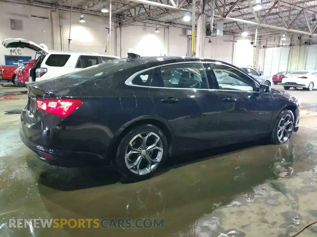 3 Photograph of a damaged car 1G1ZD5ST4RF201662 CHEVROLET MALIBU 2024