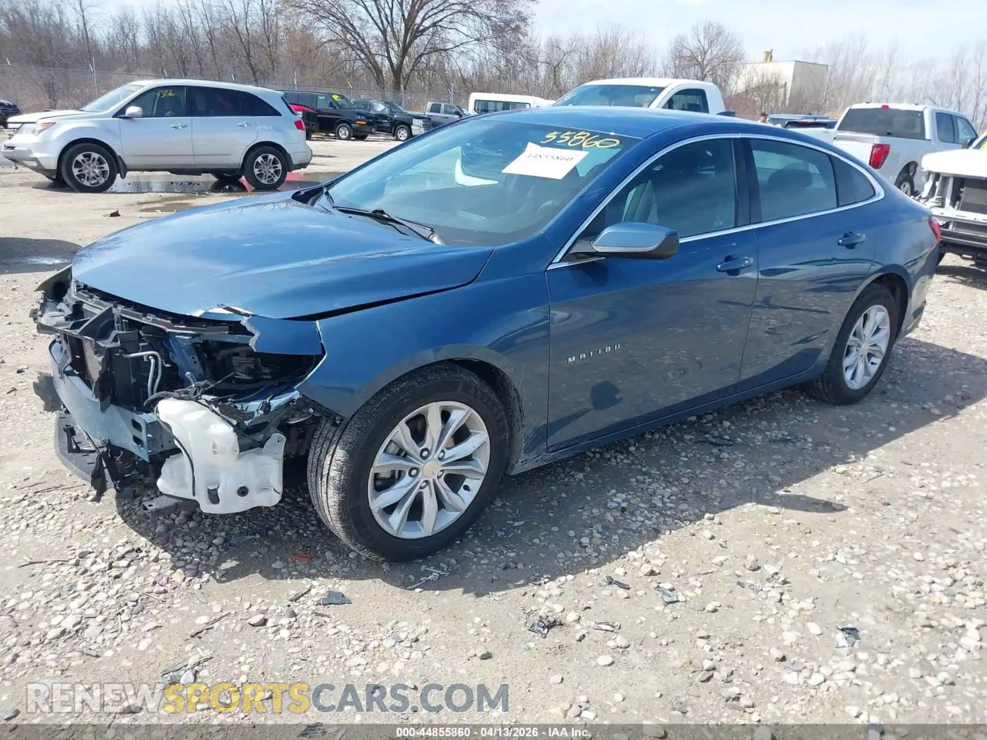 2 Photograph of a damaged car 1G1ZD5ST4RF219790 CHEVROLET MALIBU 2024