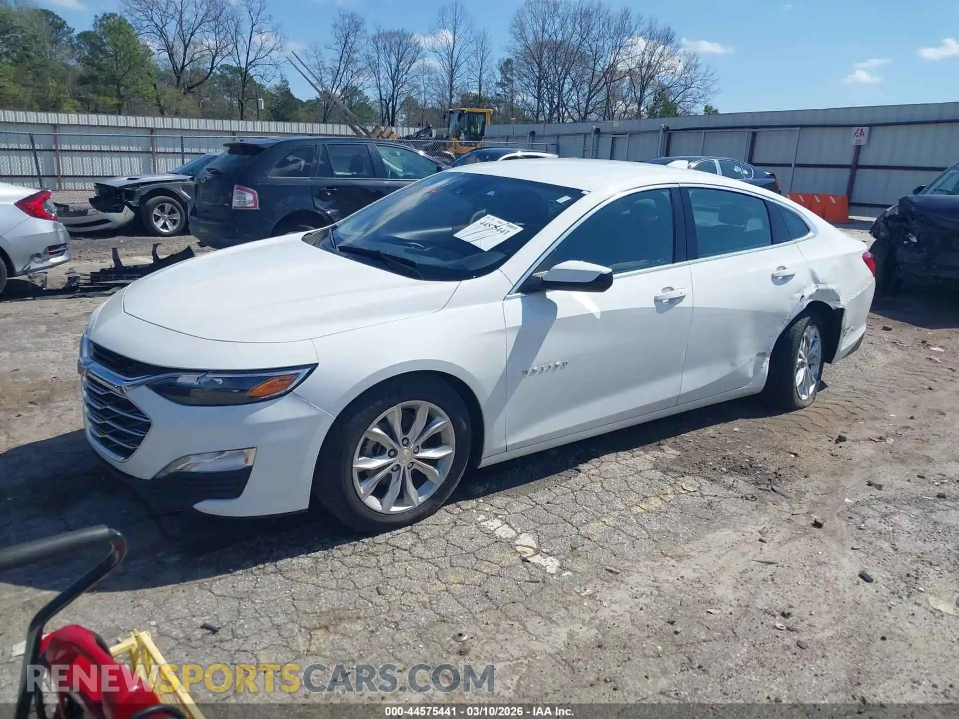 2 Photograph of a damaged car 1G1ZD5ST5RF127944 CHEVROLET MALIBU 2024