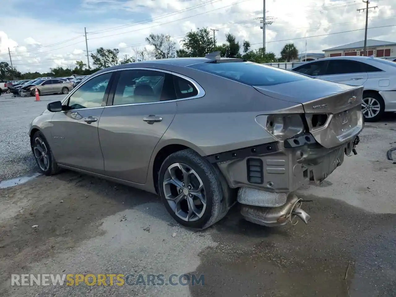 2 Photograph of a damaged car 1G1ZD5ST7RF209593 CHEVROLET MALIBU 2024