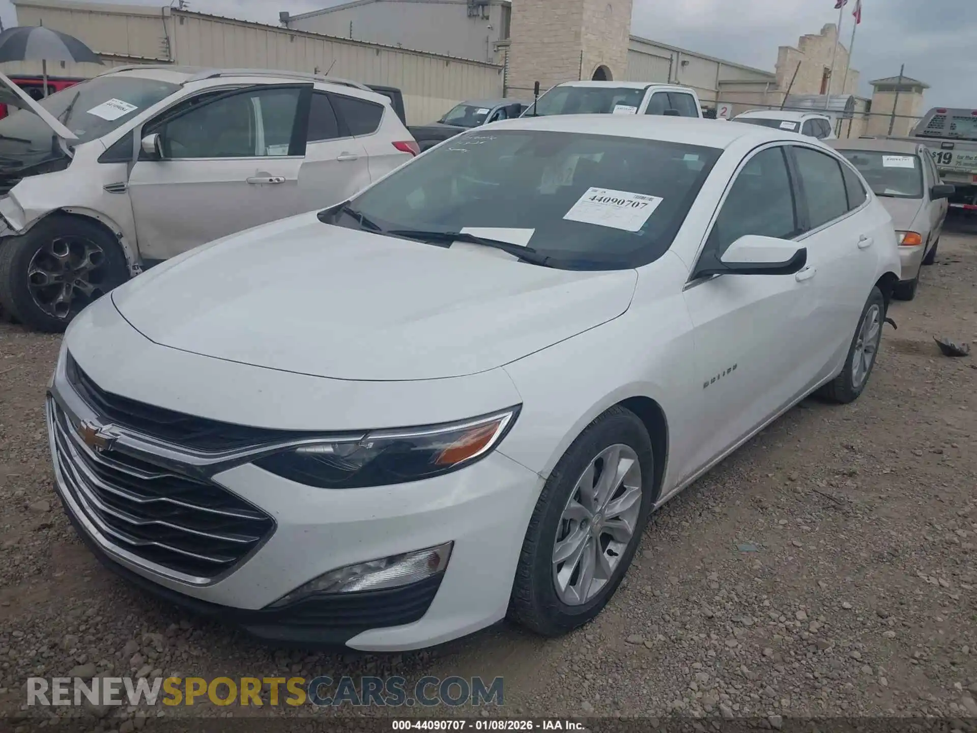 2 Photograph of a damaged car 1G1ZD5ST7RF219153 CHEVROLET MALIBU 2024
