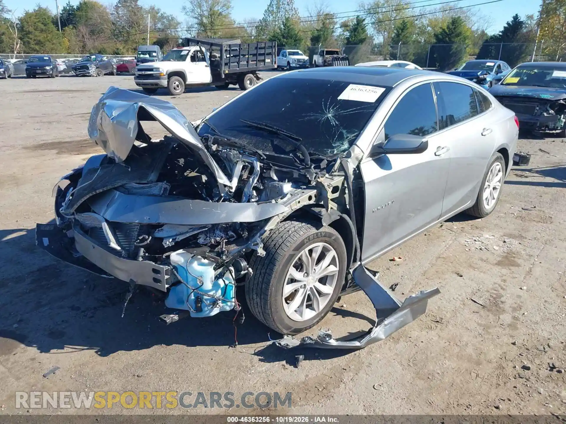 2 Photograph of a damaged car 1G1ZD5ST8RF134368 CHEVROLET MALIBU 2024