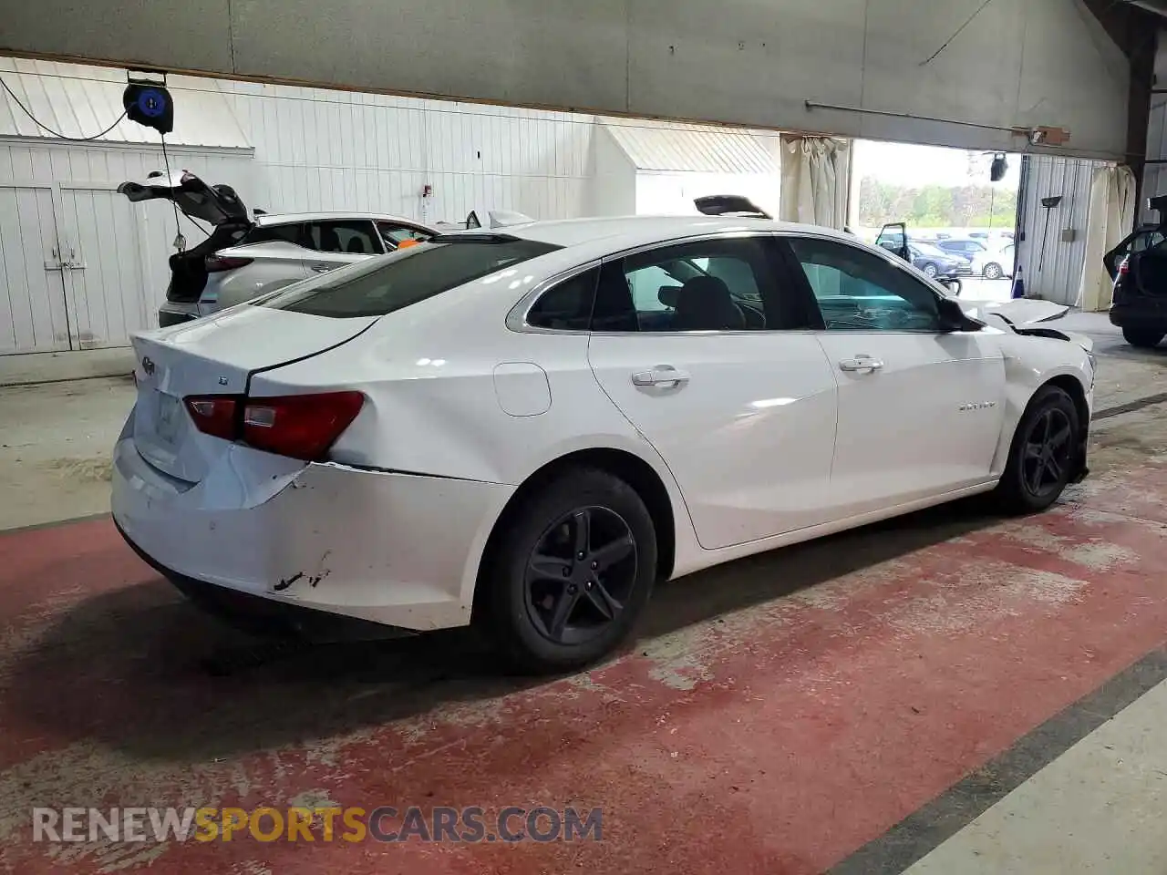 3 Photograph of a damaged car 1G1ZD5ST9RF236956 CHEVROLET MALIBU 2024