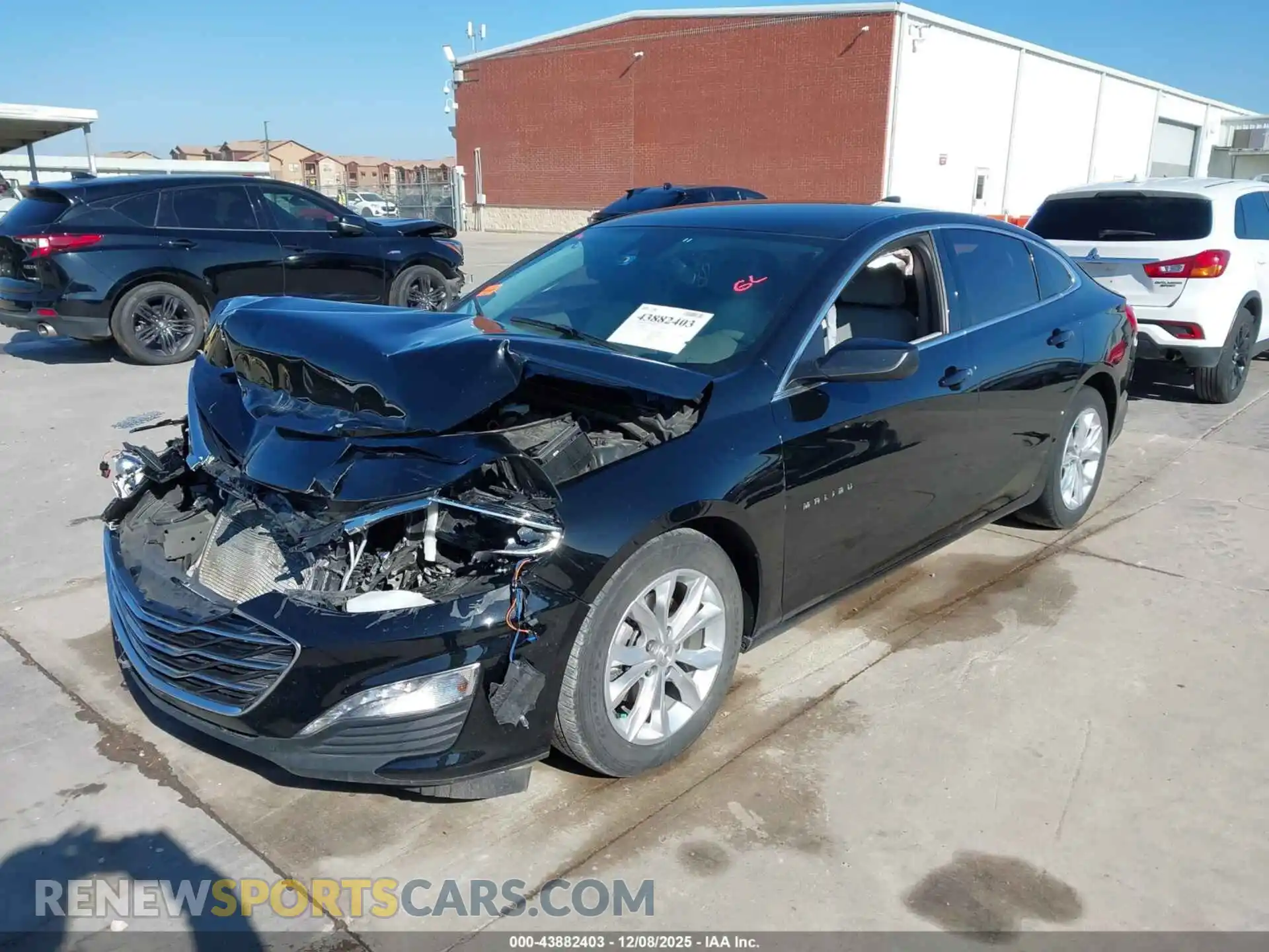 2 fotografías del automóvil dañado 1G1ZD5STXRF142990 CHEVROLET MALIBU 2024