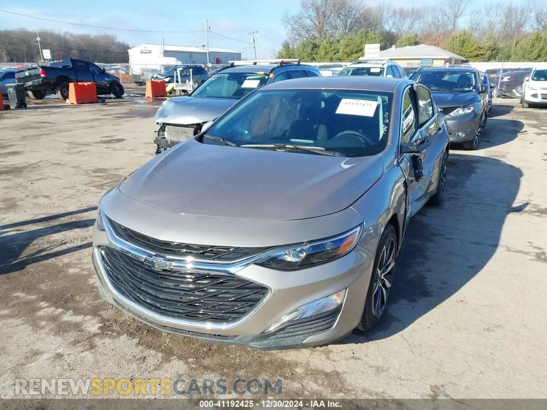 2 Photograph of a damaged car 1G1ZG5ST1RF176212 CHEVROLET MALIBU 2024
