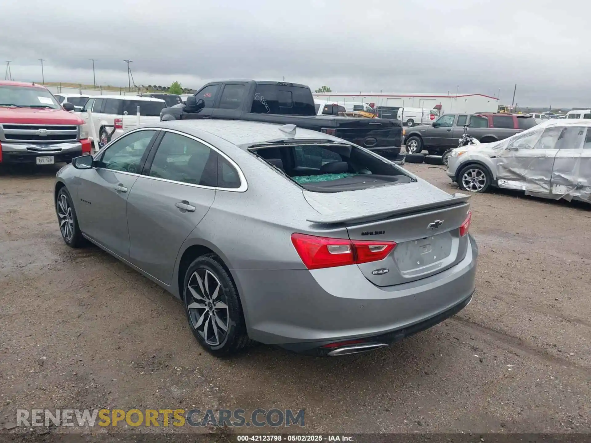 3 Photograph of a damaged car 1G1ZG5ST3RF146497 CHEVROLET MALIBU 2024