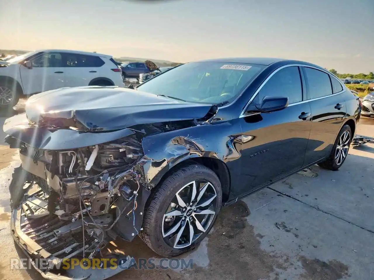 1 Photograph of a damaged car 1G1ZG5STXRF219493 CHEVROLET MALIBU 2024