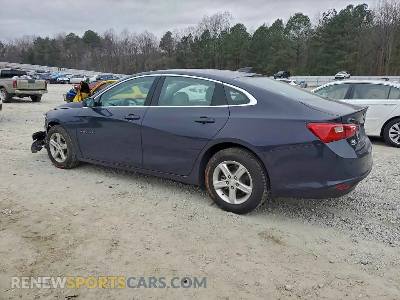2 Photograph of a damaged car 1G1ZB5ST2SF108876 CHEVROLET MALIBU 2025