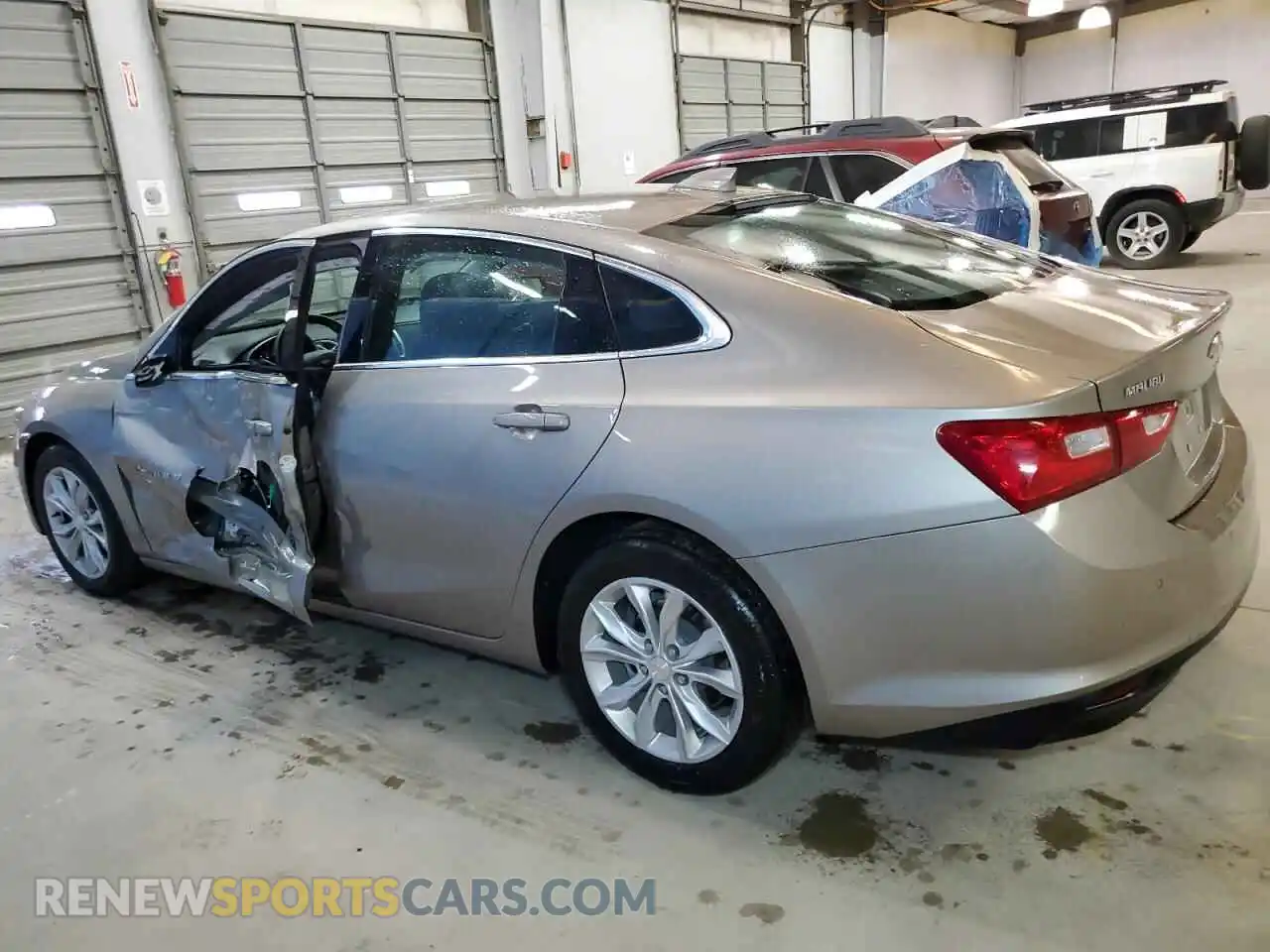 2 Photograph of a damaged car 1G1ZD5ST4SF116259 CHEVROLET MALIBU 2025