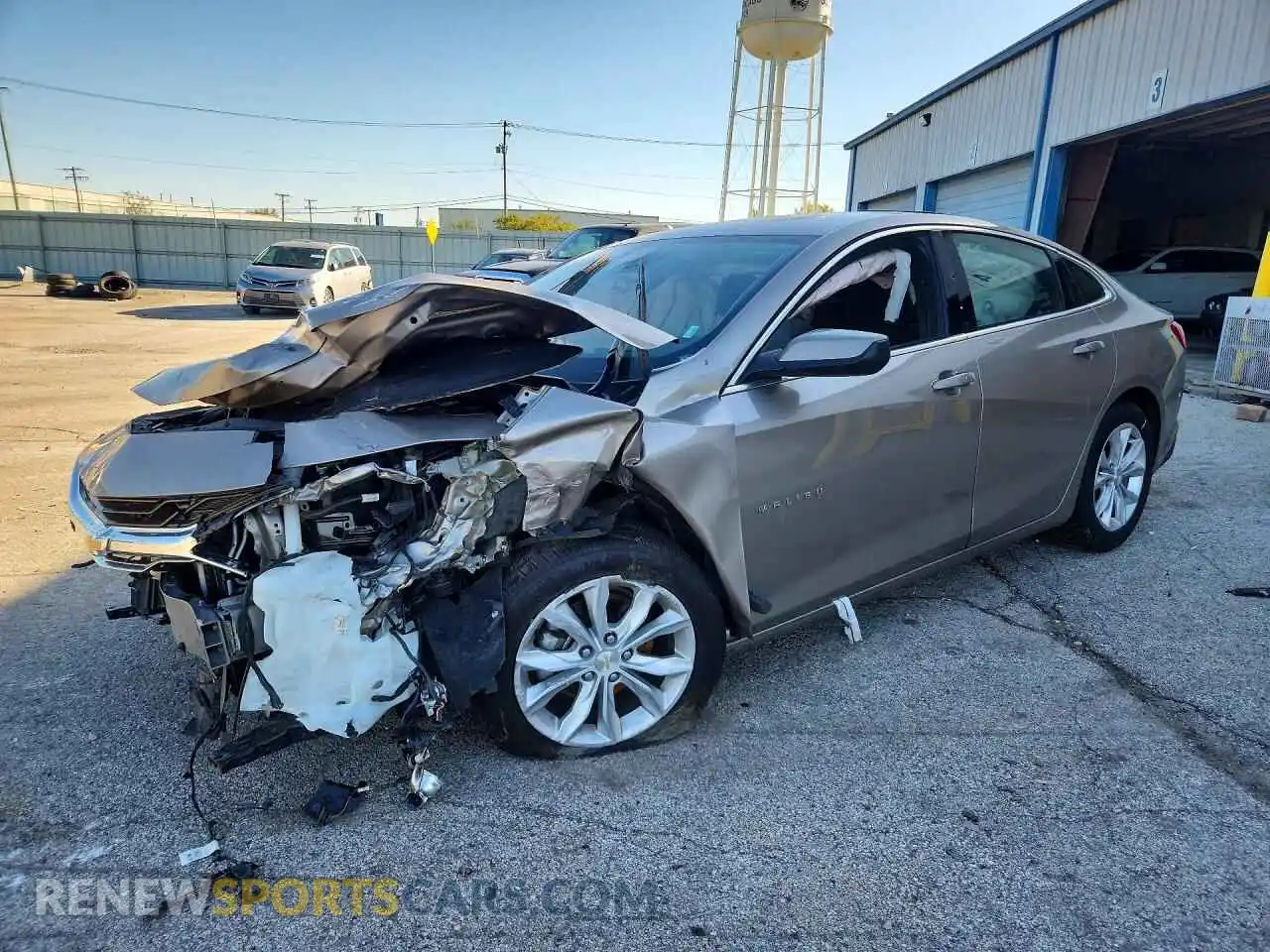 1 Photograph of a damaged car 1G1ZD5ST5SF139727 CHEVROLET MALIBU 2025