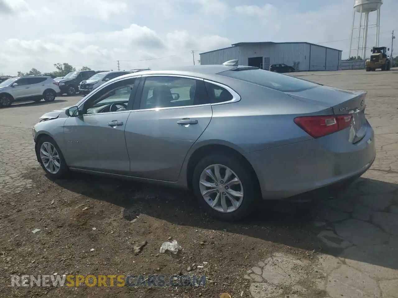 2 Photograph of a damaged car 1G1ZD5STXSF124818 CHEVROLET MALIBU 2025