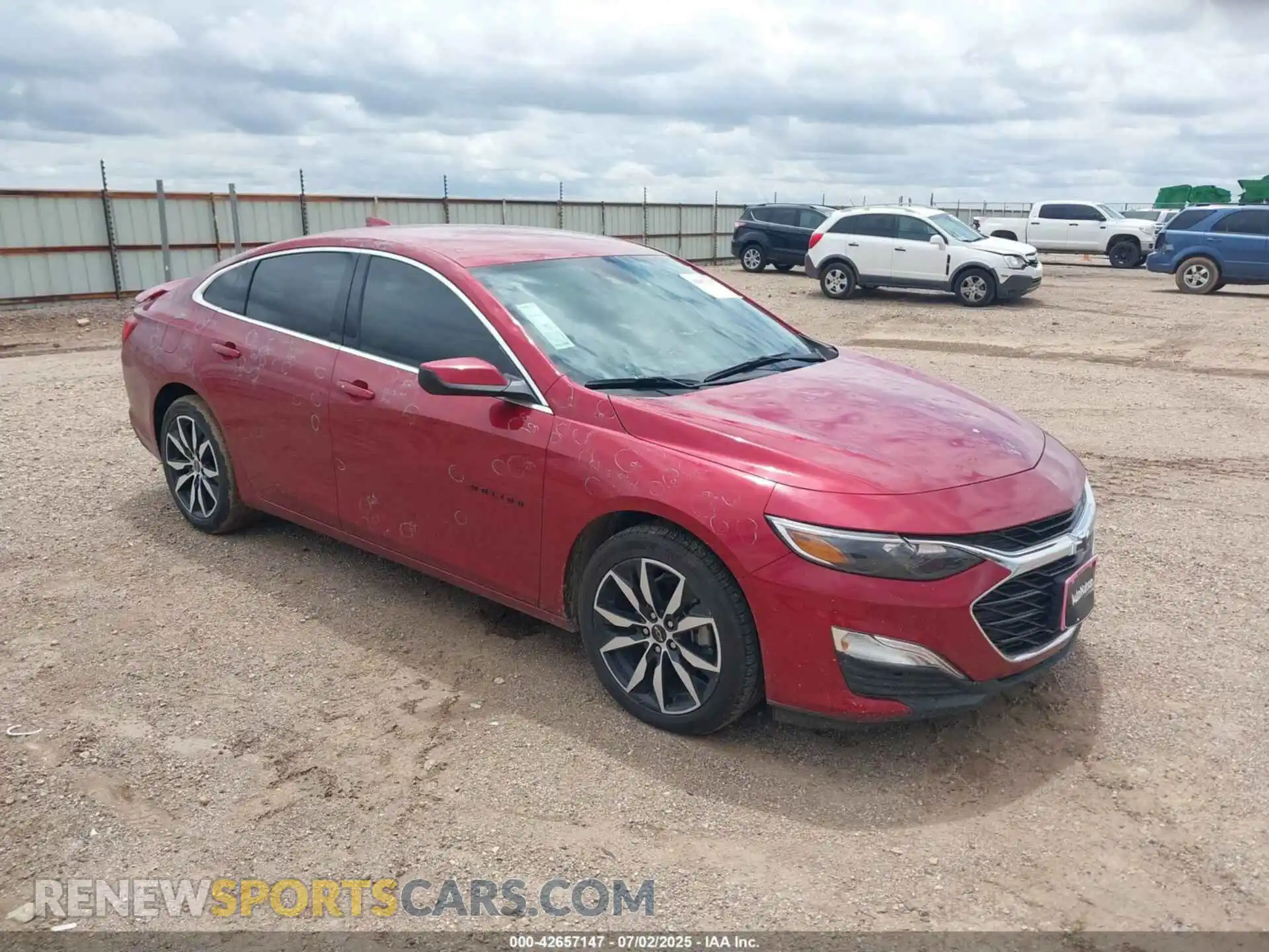 1 Photograph of a damaged car 1G1ZG5ST9SF101036 CHEVROLET MALIBU 2025