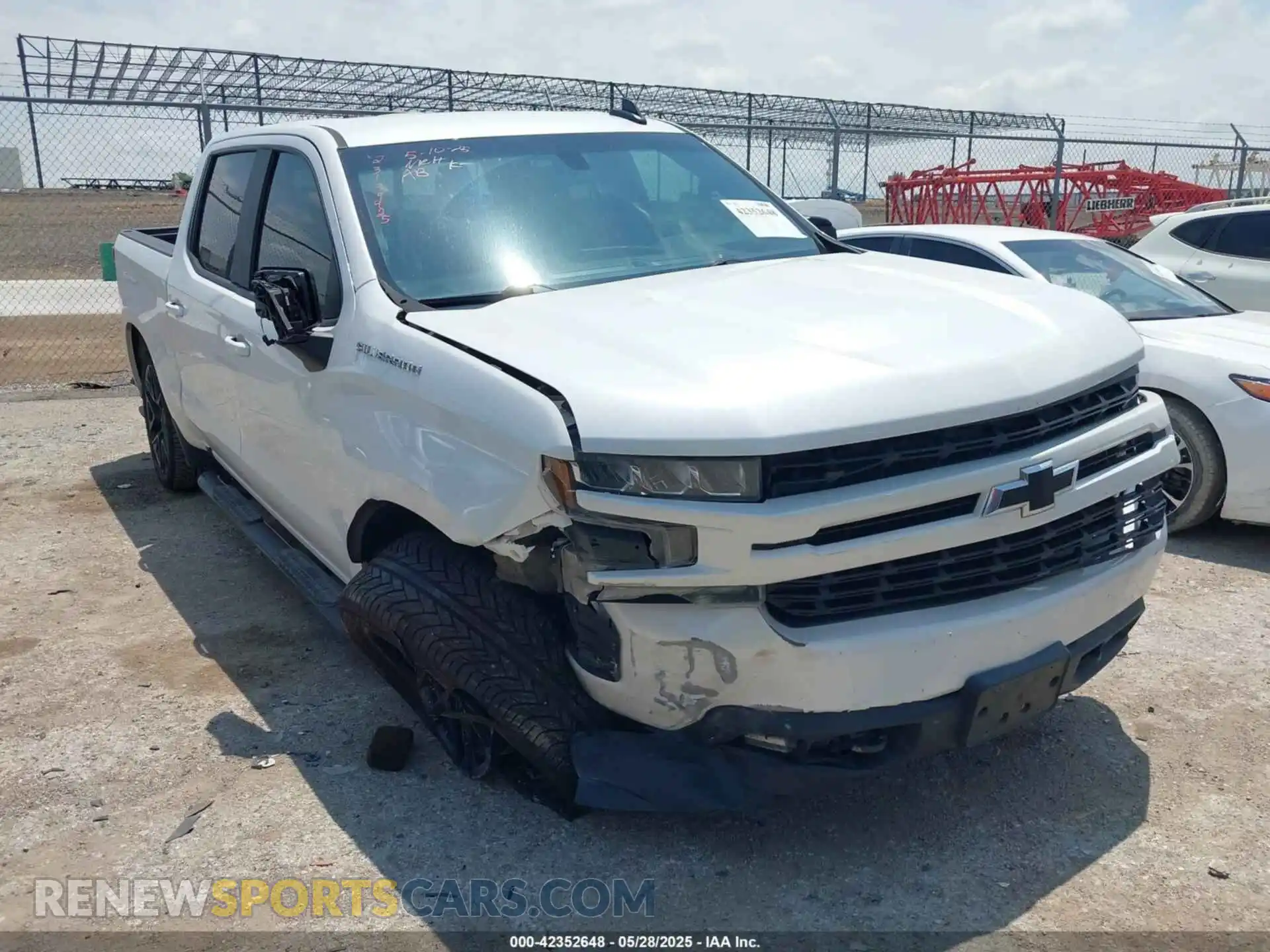 1 Photograph of a damaged car 1GCPWDED9KZ123746 CHEVROLET SILVERADO 1500 2019