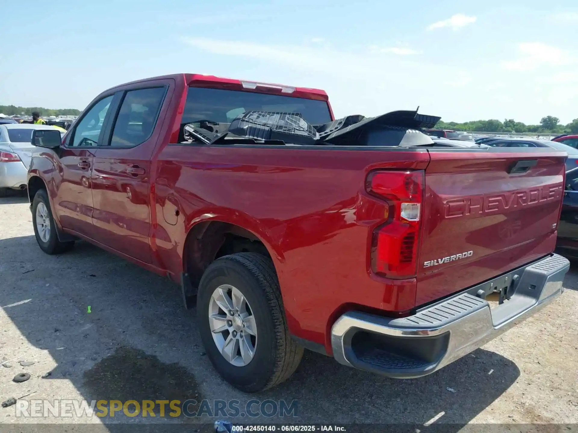 3 Photograph of a damaged car 3GCPWCED8KG288150 CHEVROLET SILVERADO 1500 2019