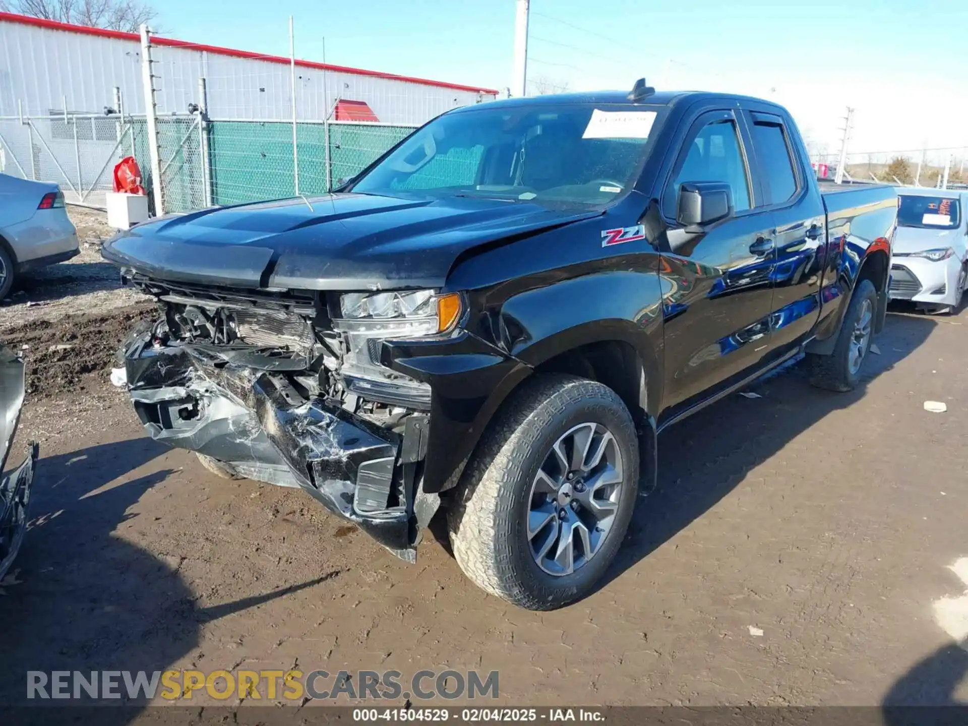 2 fotografías del automóvil dañado 1GCRYEED8LZ323592 CHEVROLET SILVERADO 1500 2020