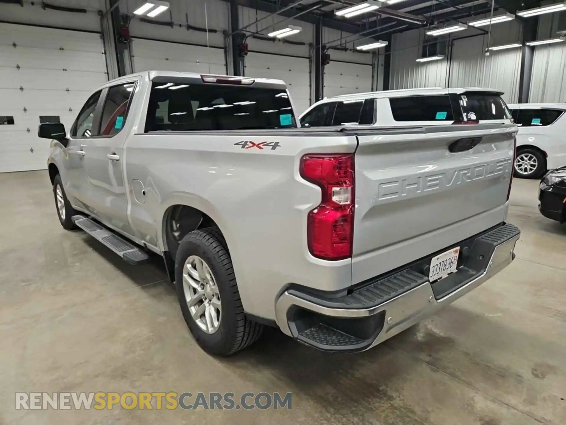 3 Photograph of a damaged car 1GCUYDED7LZ220183 CHEVROLET SILVERADO 1500 2020