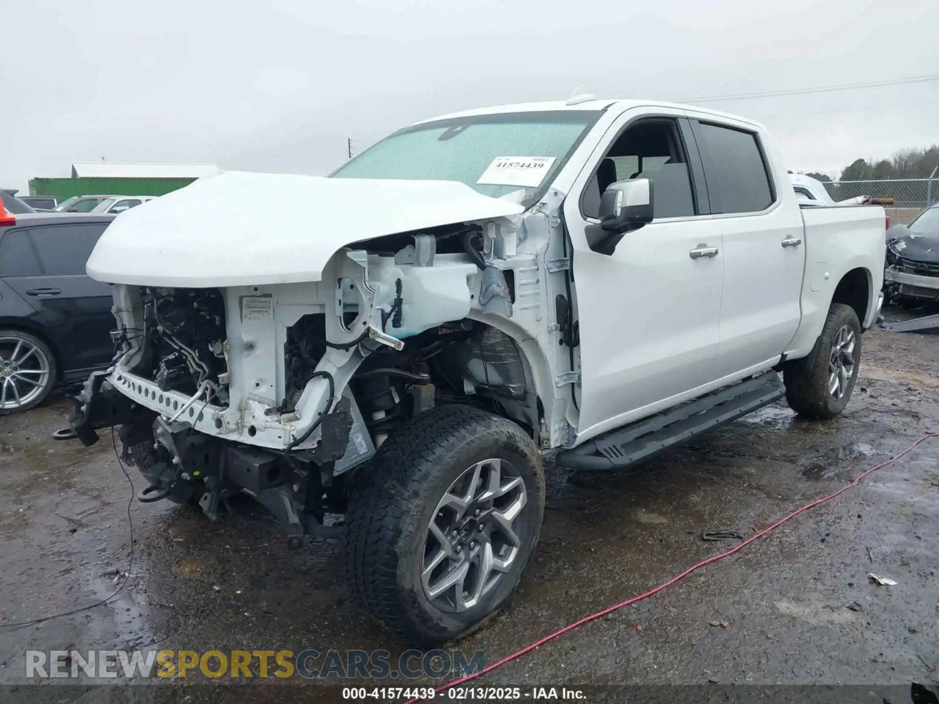 2 Photograph of a damaged car 1GCUYGED6LZ210732 CHEVROLET SILVERADO 1500 2020