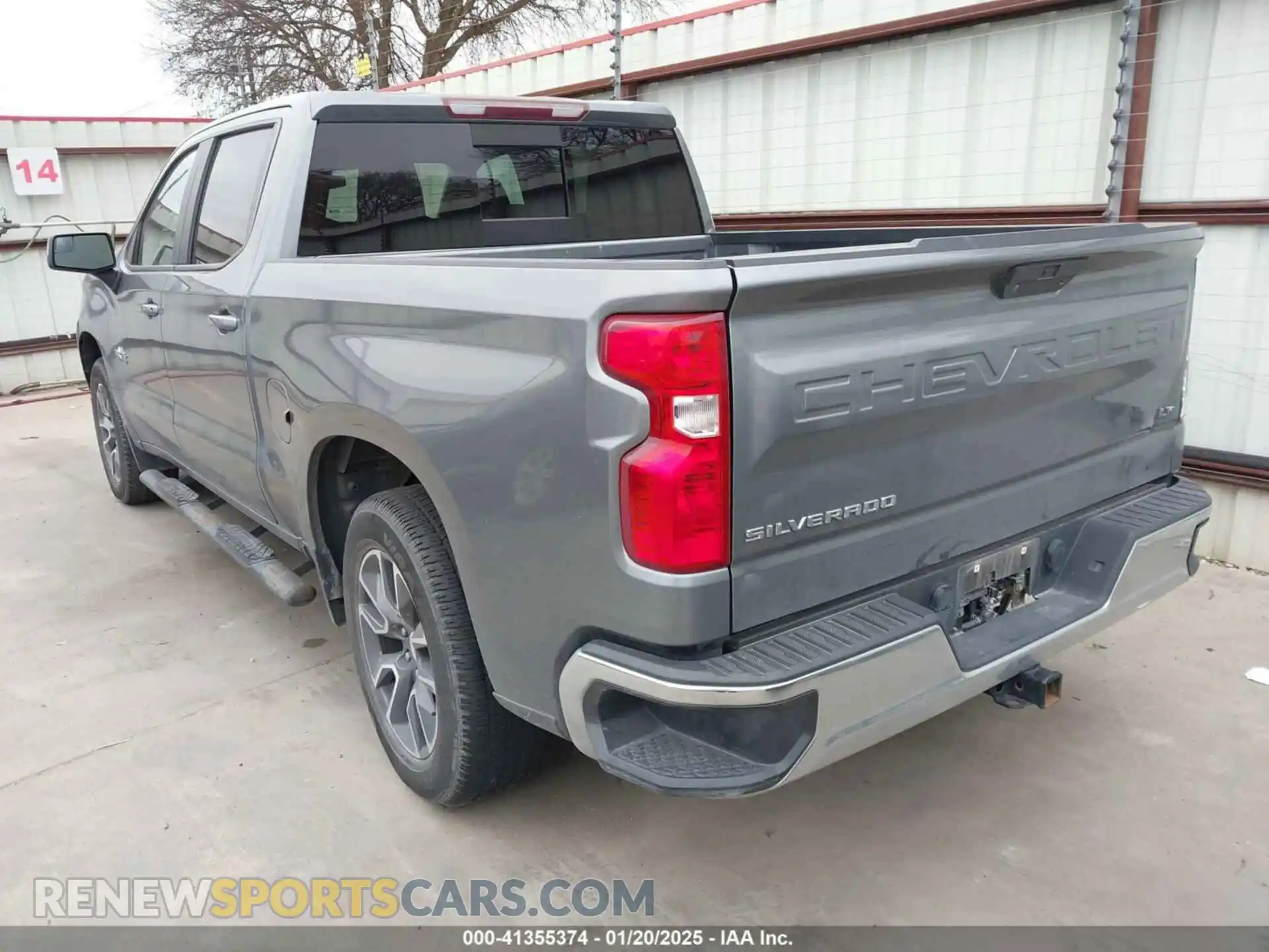 3 Photograph of a damaged car 3GCPWCED2LG388911 CHEVROLET SILVERADO 1500 2020