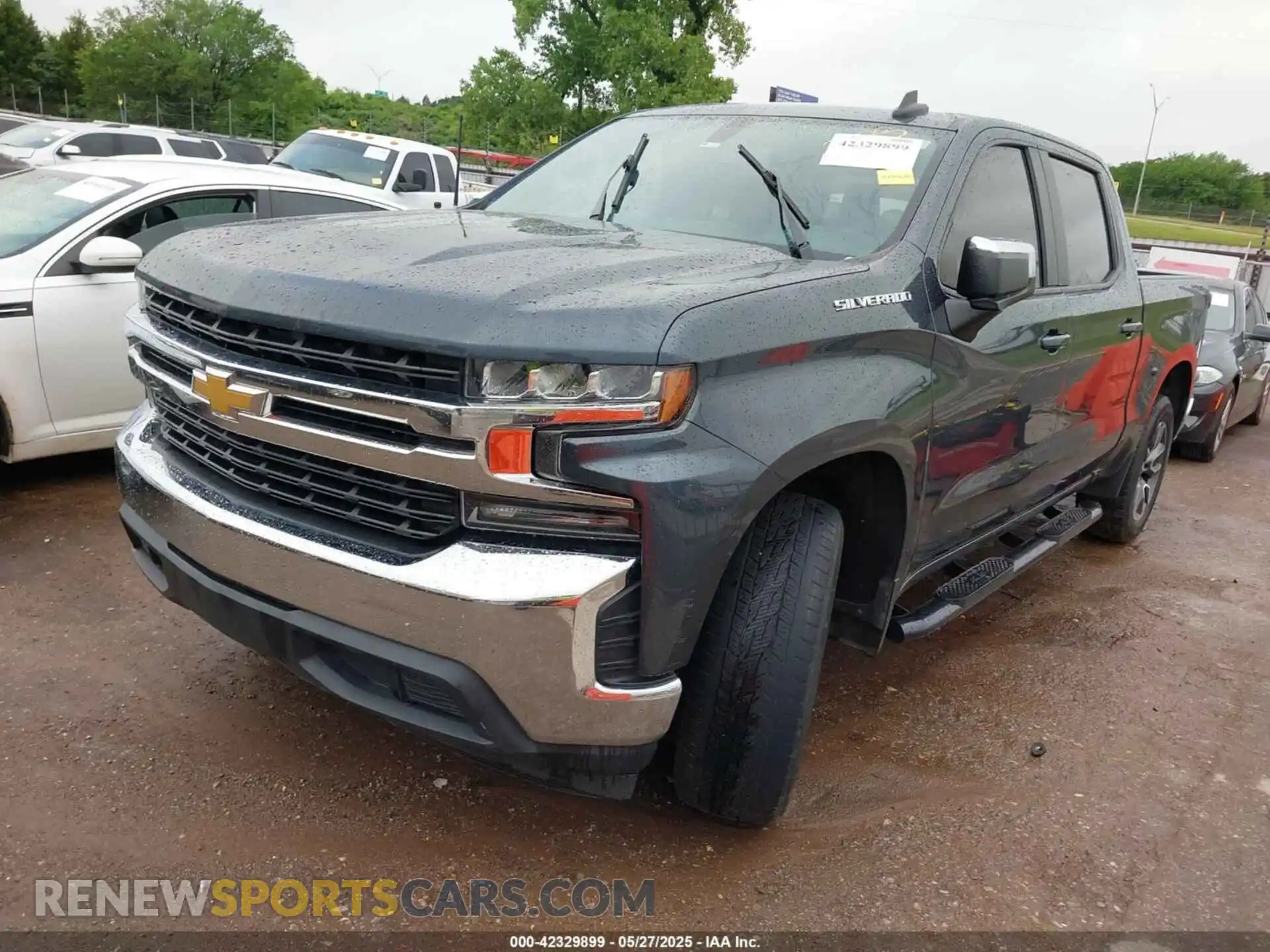 2 Фотография поврежденного автомобиля 3GCPWCEDXLG123623 CHEVROLET SILVERADO 1500 2020