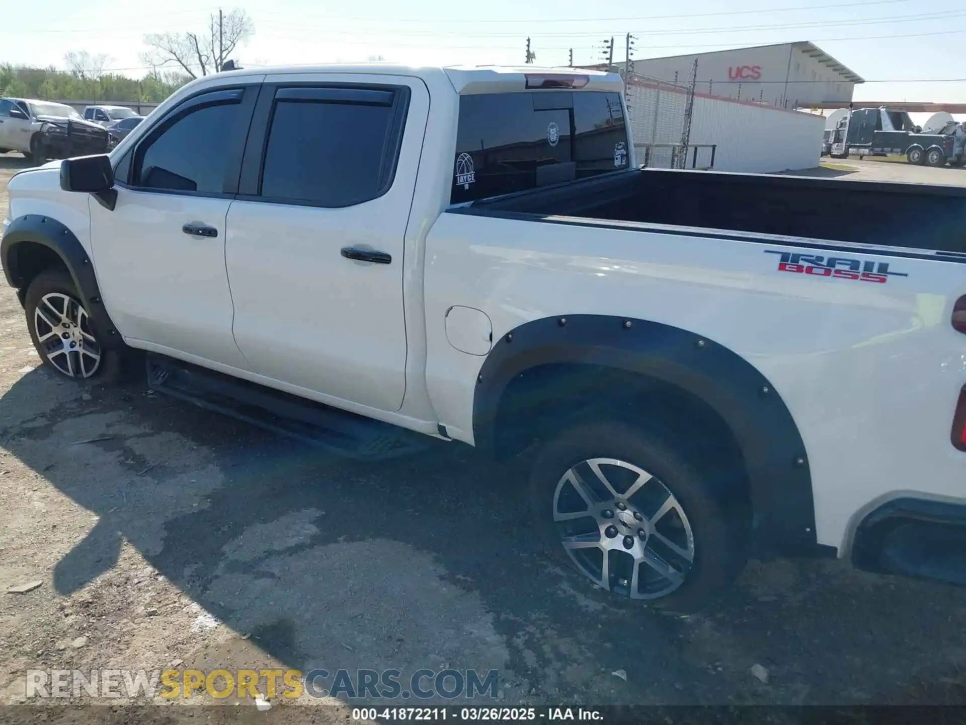 3 Фотография поврежденного автомобиля 3GCPYFED0LG408469 CHEVROLET SILVERADO 1500 2020