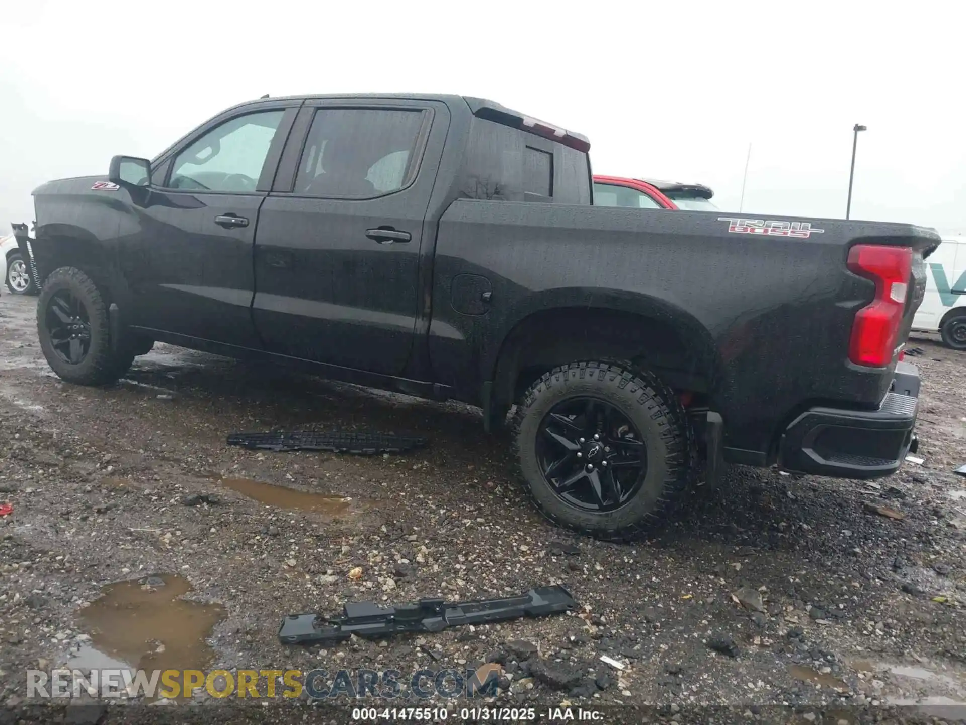 3 Photograph of a damaged car 3GCPYFEL2LG319140 CHEVROLET SILVERADO 1500 2020