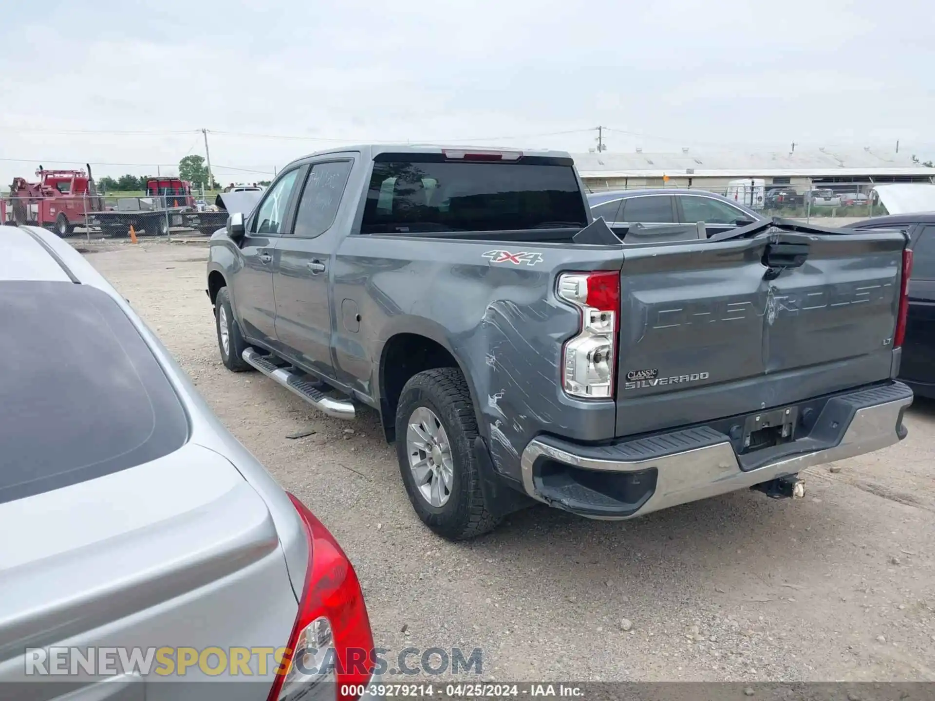 3 fotografías del automóvil dañado 3GCUYDED2LG345088 CHEVROLET SILVERADO 1500 2020