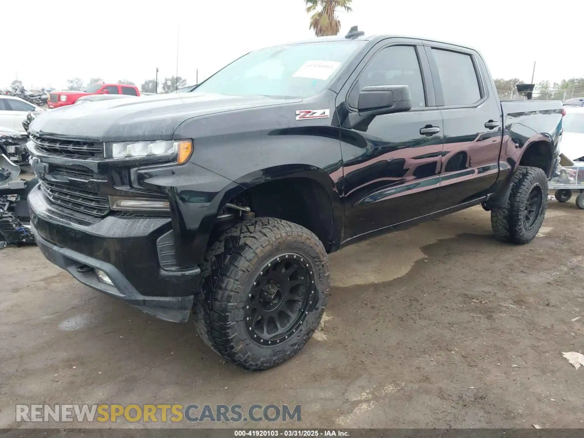 2 Photograph of a damaged car 3GCUYEED5LG303231 CHEVROLET SILVERADO 1500 2020