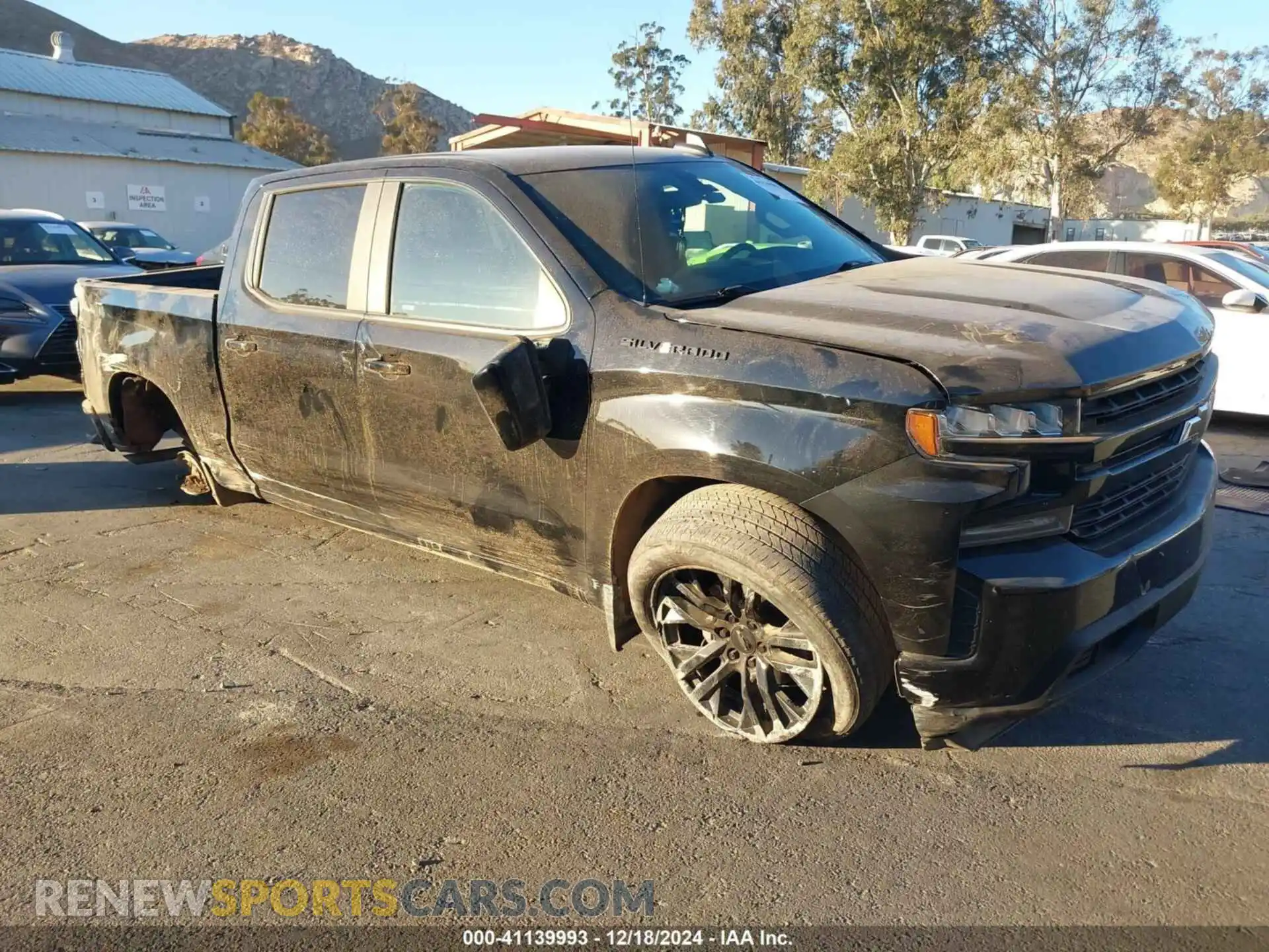 1 Photograph of a damaged car 1GCPWCED5MZ342734 CHEVROLET SILVERADO 1500 2021