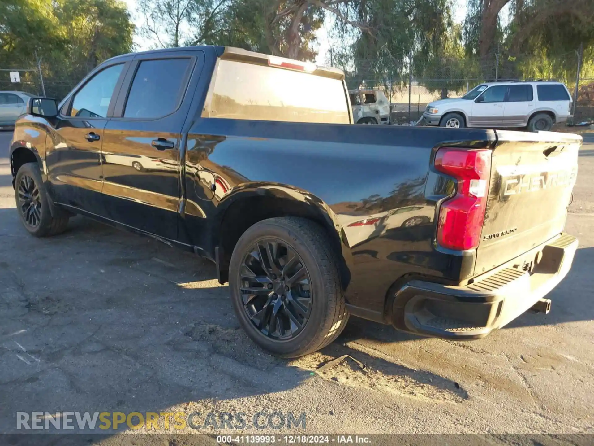 3 Photograph of a damaged car 1GCPWCED5MZ342734 CHEVROLET SILVERADO 1500 2021