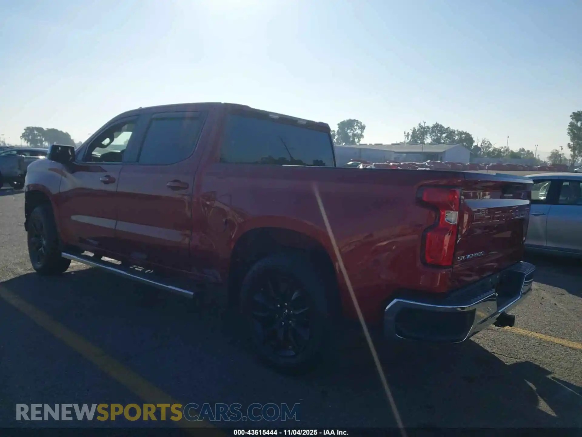 3 Photograph of a damaged car 1GCPWCED9MZ411263 CHEVROLET SILVERADO 1500 2021