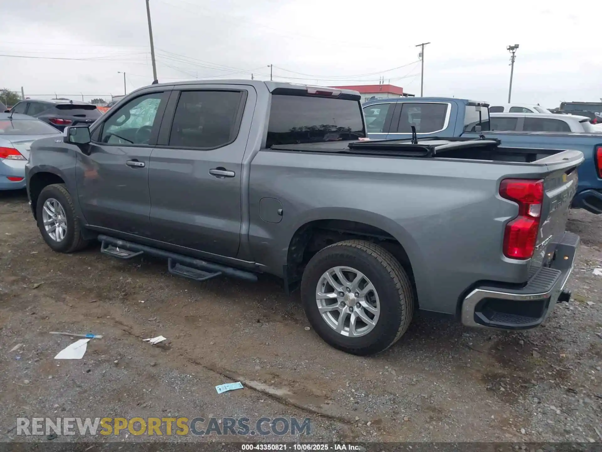 3 Photograph of a damaged car 1GCPWCEDXMZ149169 CHEVROLET SILVERADO 1500 2021