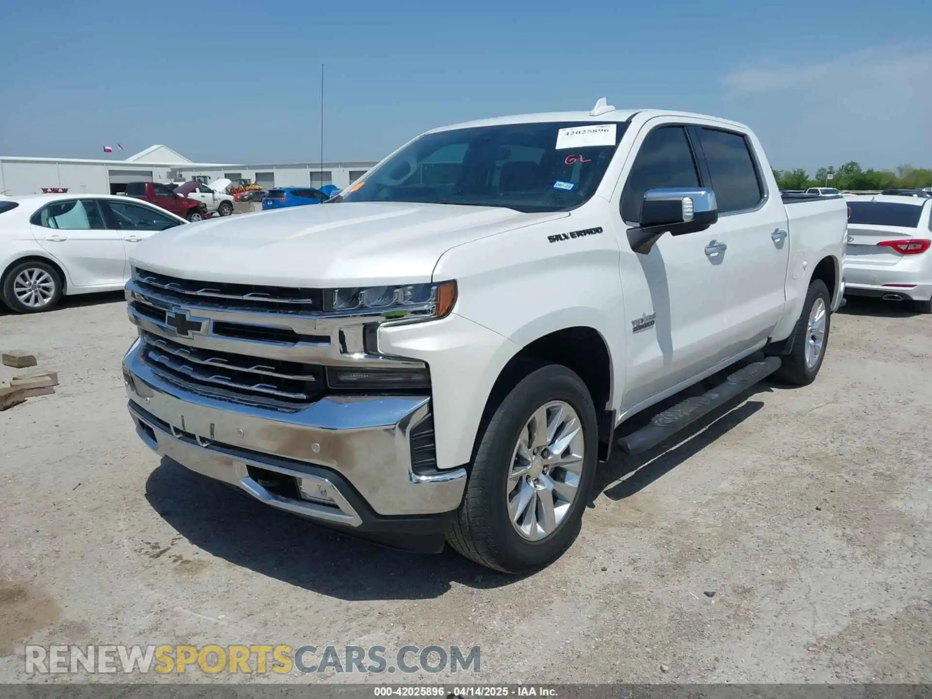 2 Фотография поврежденного автомобиля 1GCPWEED4MZ123226 CHEVROLET SILVERADO 1500 2021