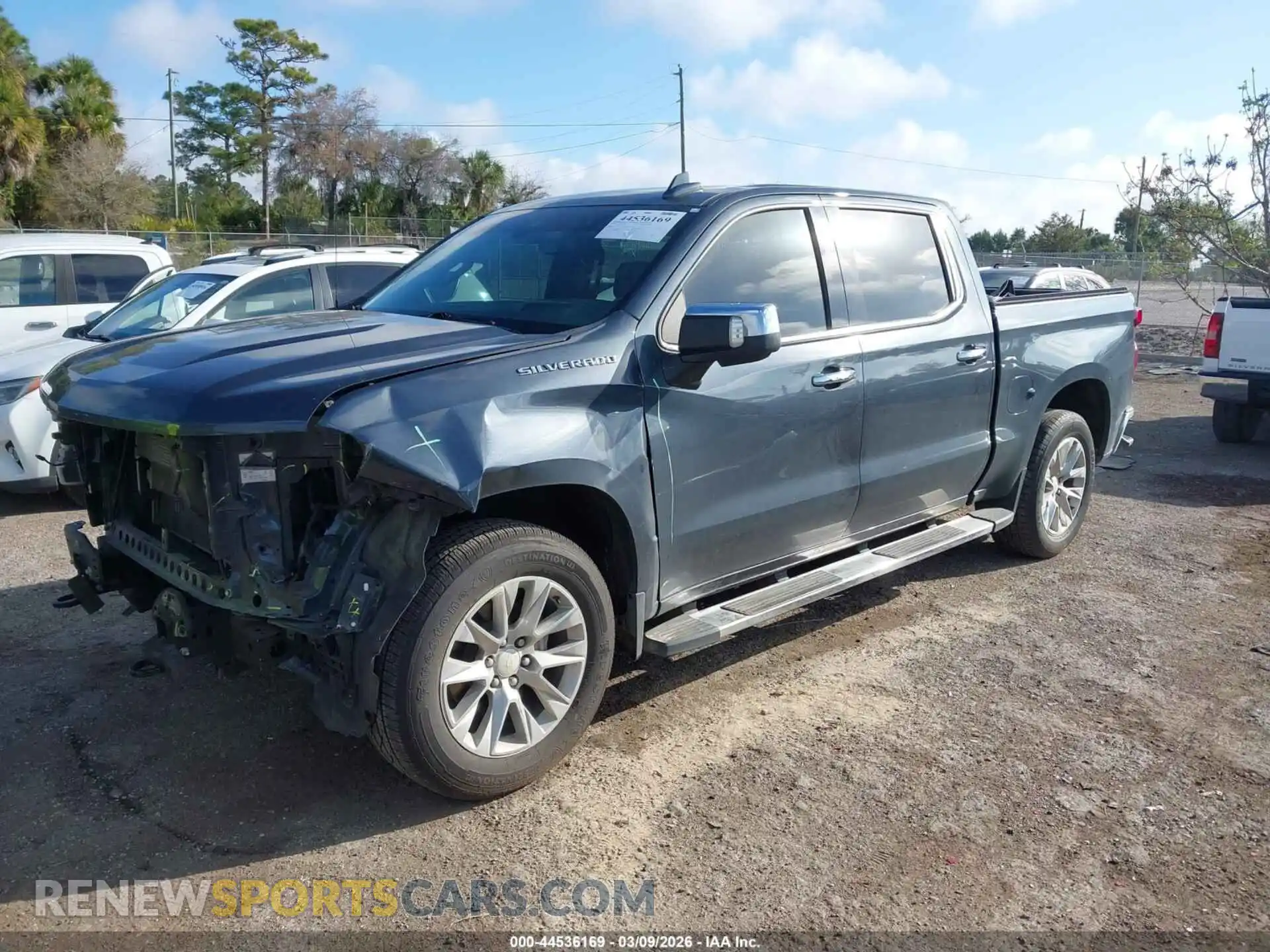 2 Фотография поврежденного автомобиля 1GCPWEED5MZ131240 CHEVROLET SILVERADO 1500 2021