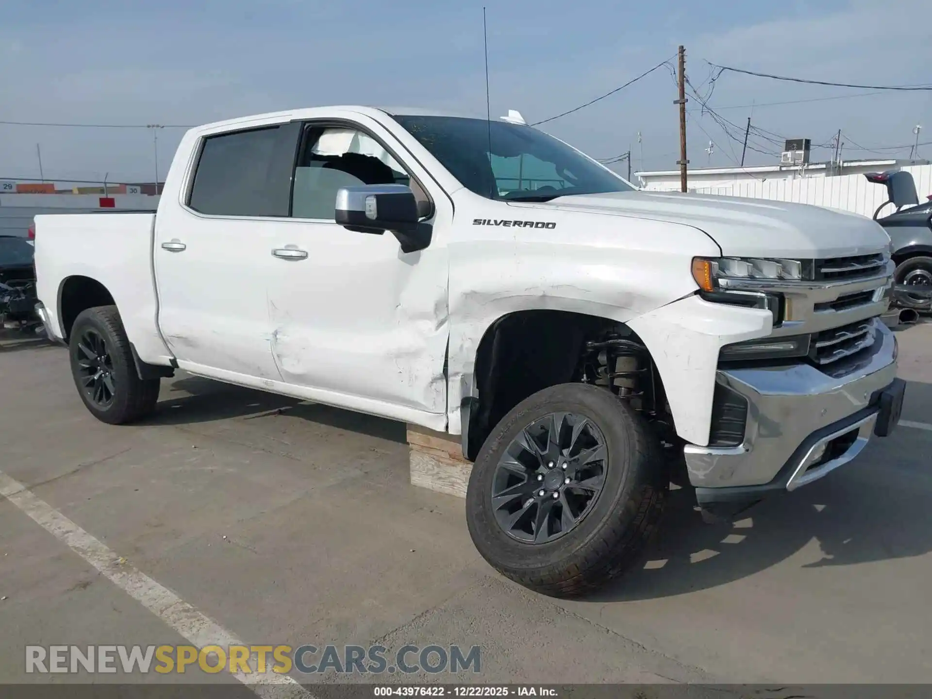 1 Фотография поврежденного автомобиля 1GCPWEEDXMZ216350 CHEVROLET SILVERADO 1500 2021