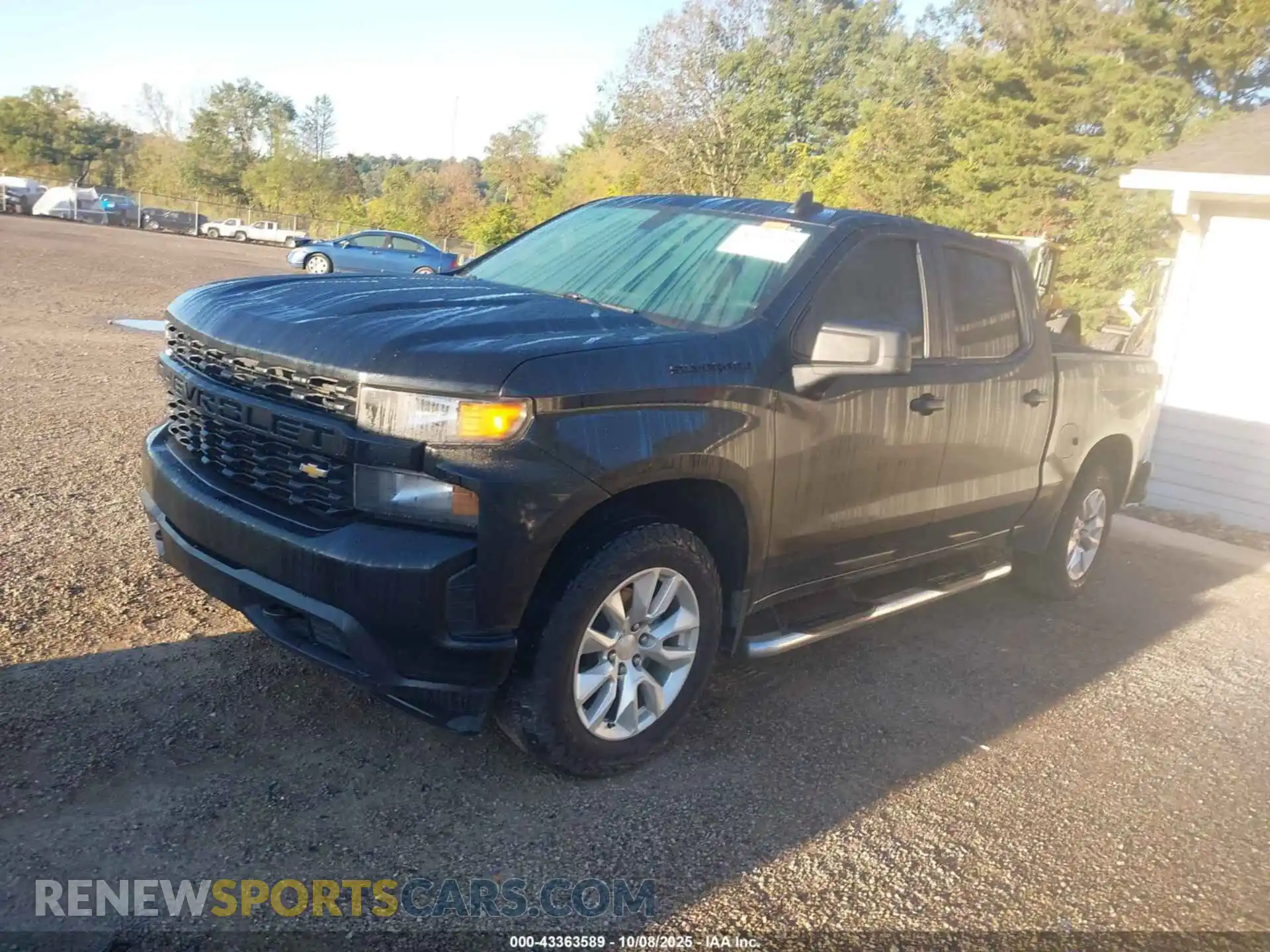 2 Photograph of a damaged car 1GCPYBEKXMZ151393 CHEVROLET SILVERADO 1500 2021