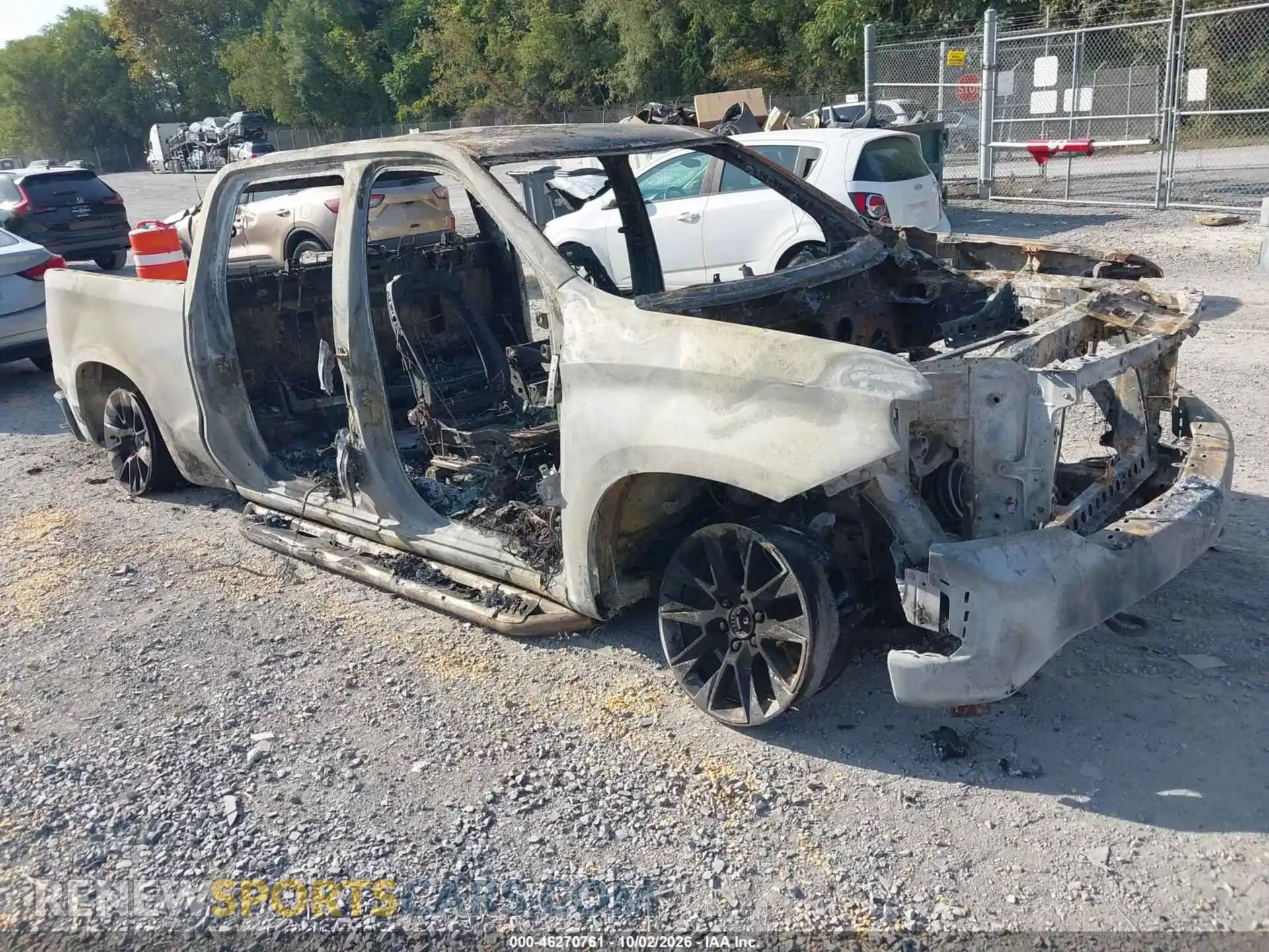 1 fotografías del automóvil dañado 1GCPYCEF1MZ254212 CHEVROLET SILVERADO 1500 2021