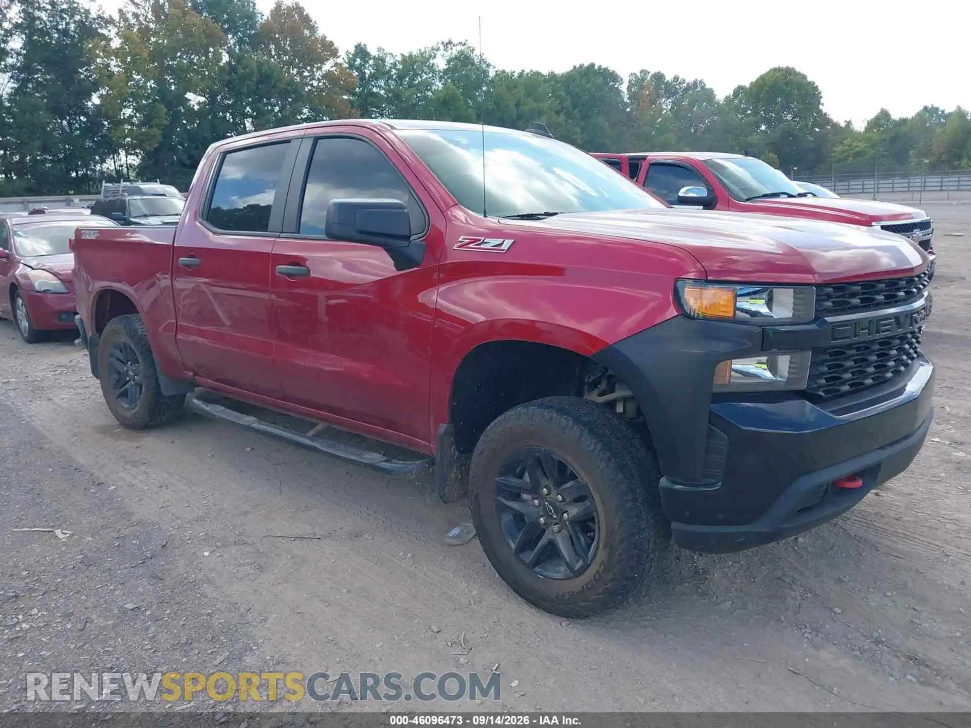 1 Фотография поврежденного автомобиля 1GCPYCEF1MZ297416 CHEVROLET SILVERADO 1500 2021