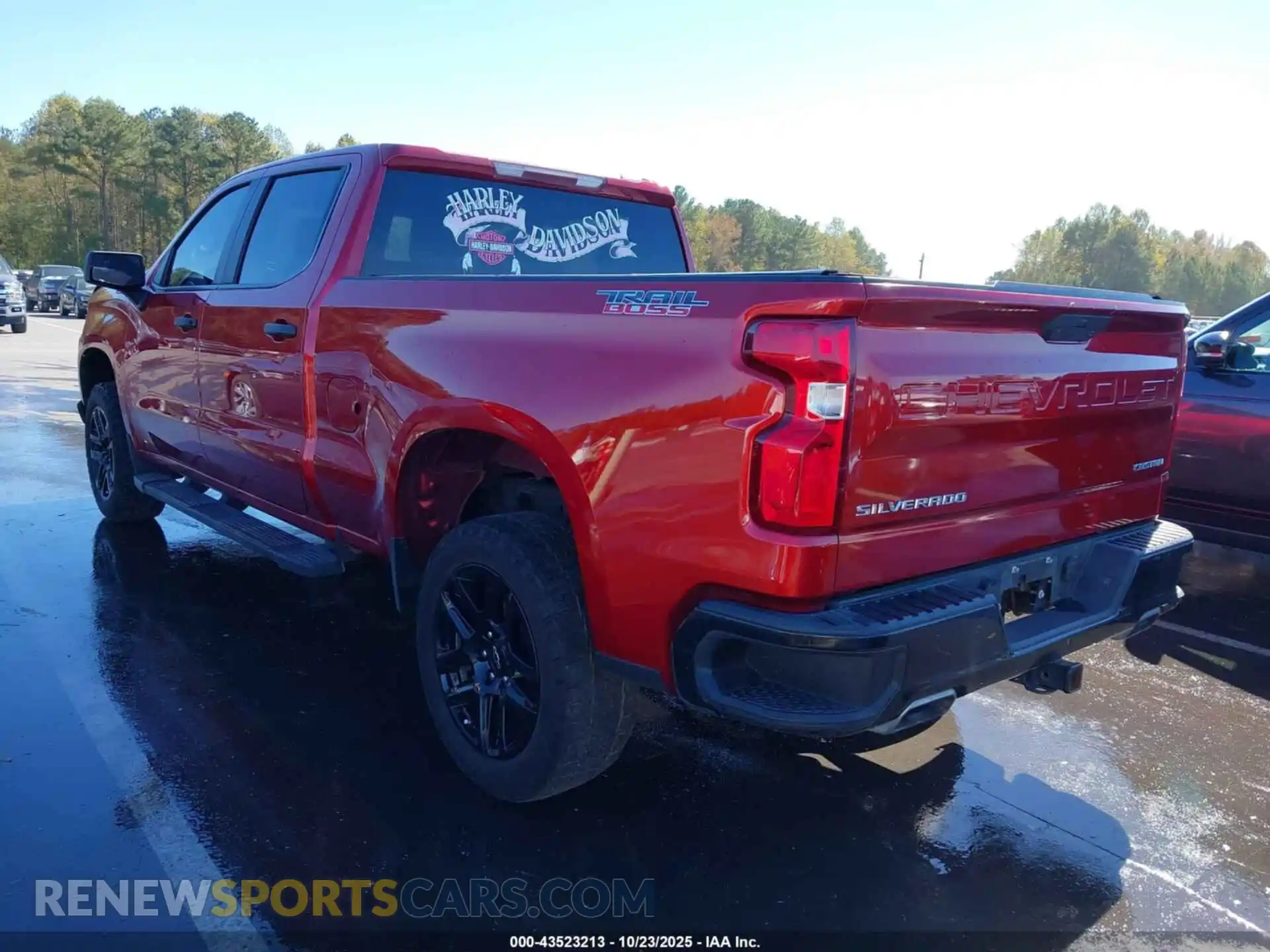 3 Photograph of a damaged car 1GCPYCEF1MZ410894 CHEVROLET SILVERADO 1500 2021