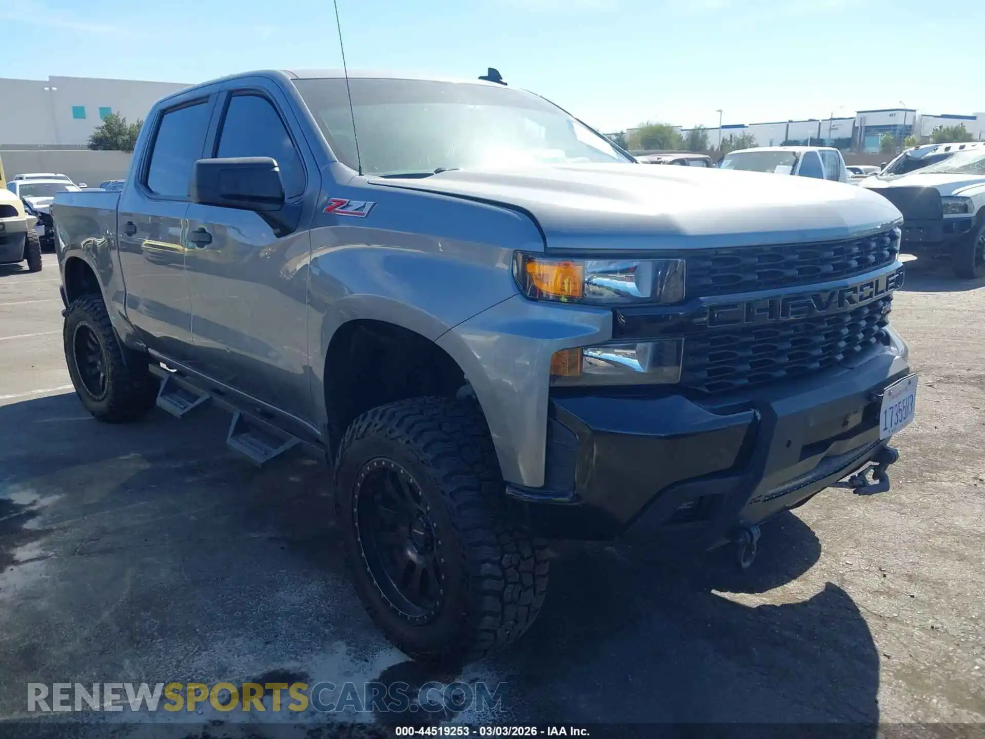 1 fotografías del automóvil dañado 1GCPYCEF3MZ246533 CHEVROLET SILVERADO 1500 2021