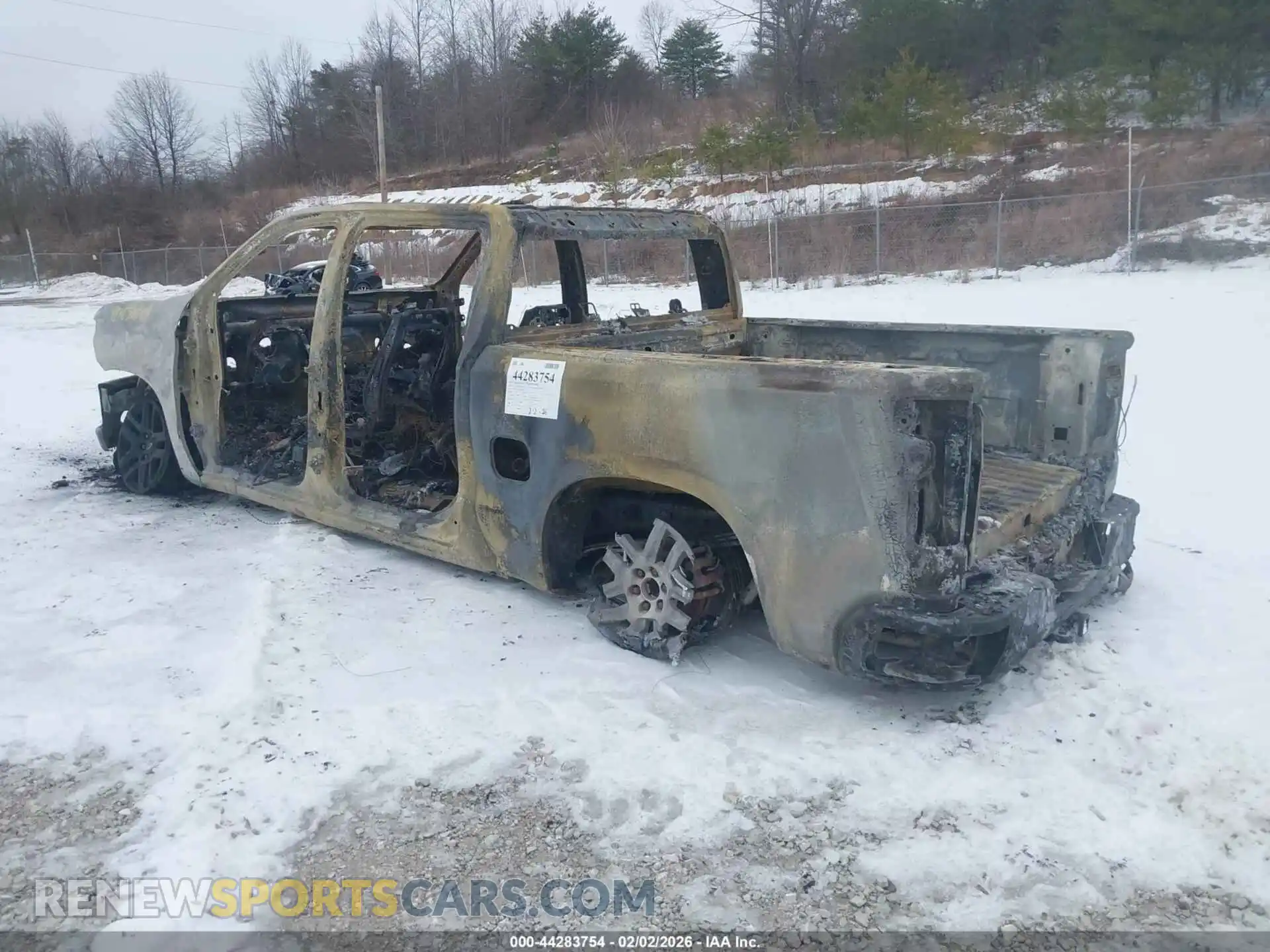 3 Photograph of a damaged car 1GCPYCEF3MZ384122 CHEVROLET SILVERADO 1500 2021