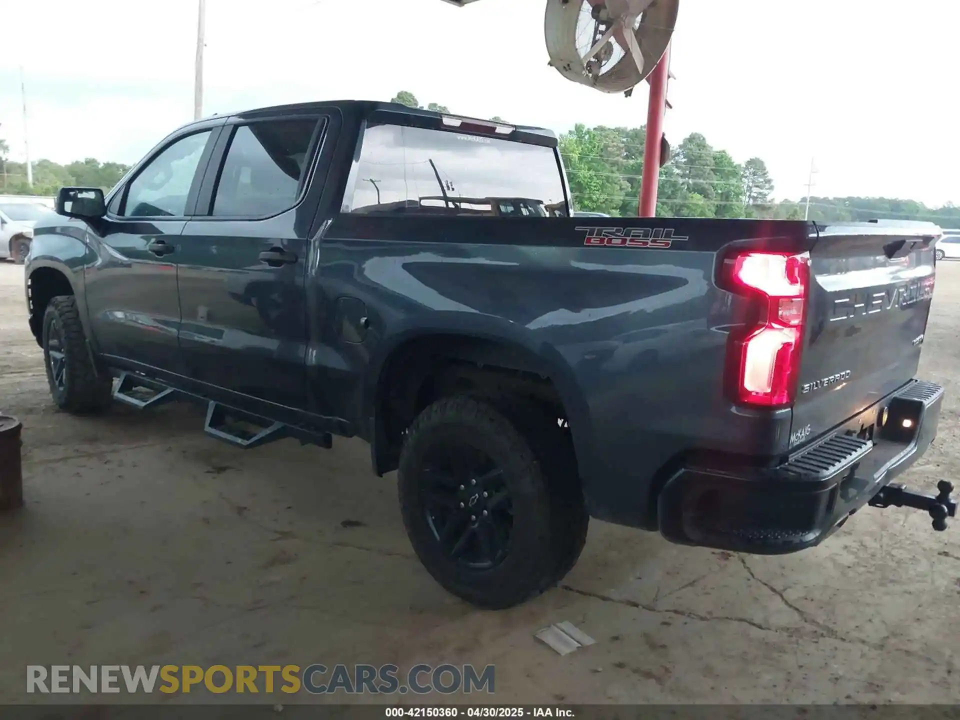 3 Photograph of a damaged car 1GCPYCEF8MZ363802 CHEVROLET SILVERADO 1500 2021