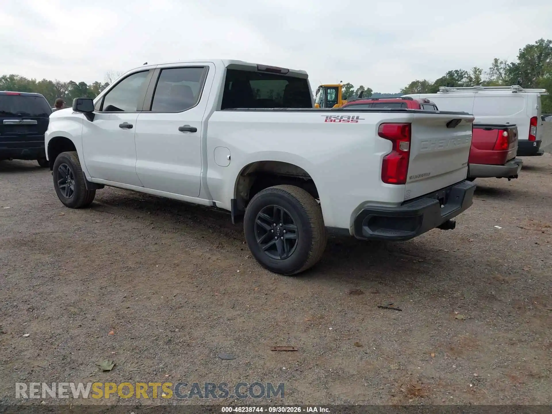 3 Photograph of a damaged car 1GCPYCEH3MZ407352 CHEVROLET SILVERADO 1500 2021