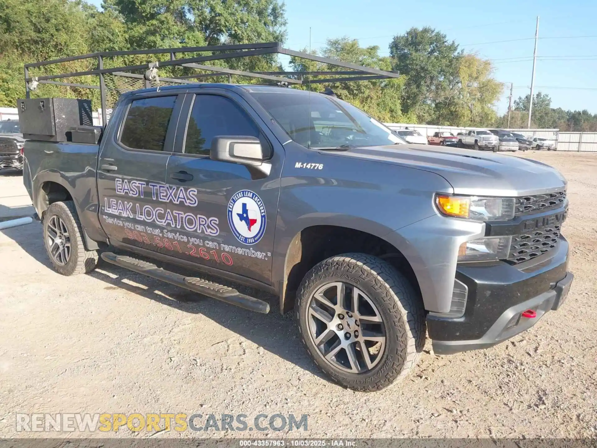 1 Фотография поврежденного автомобиля 1GCPYCEL7MZ260456 CHEVROLET SILVERADO 1500 2021