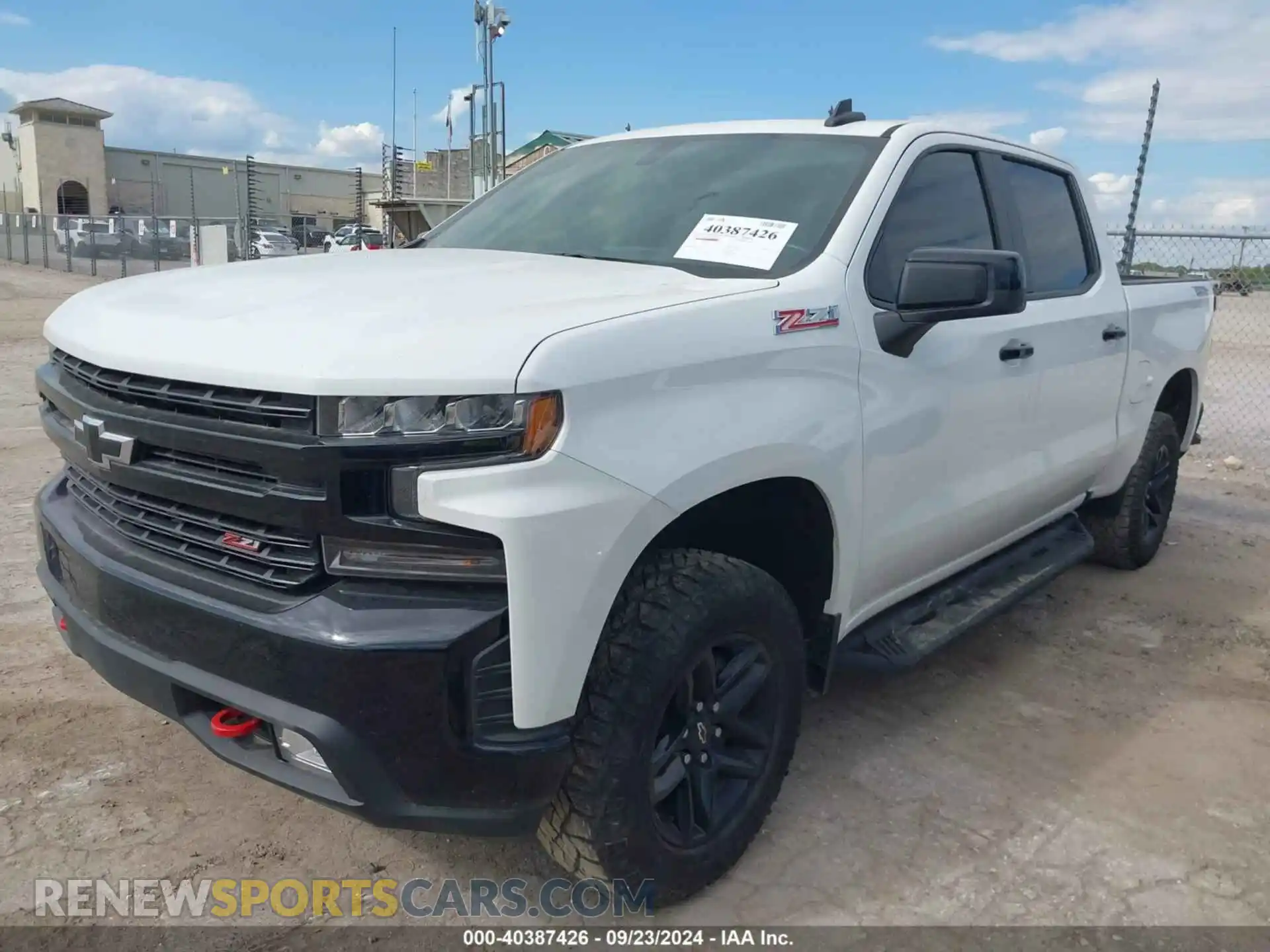 2 Photograph of a damaged car 1GCPYFED0MZ308678 CHEVROLET SILVERADO 1500 2021