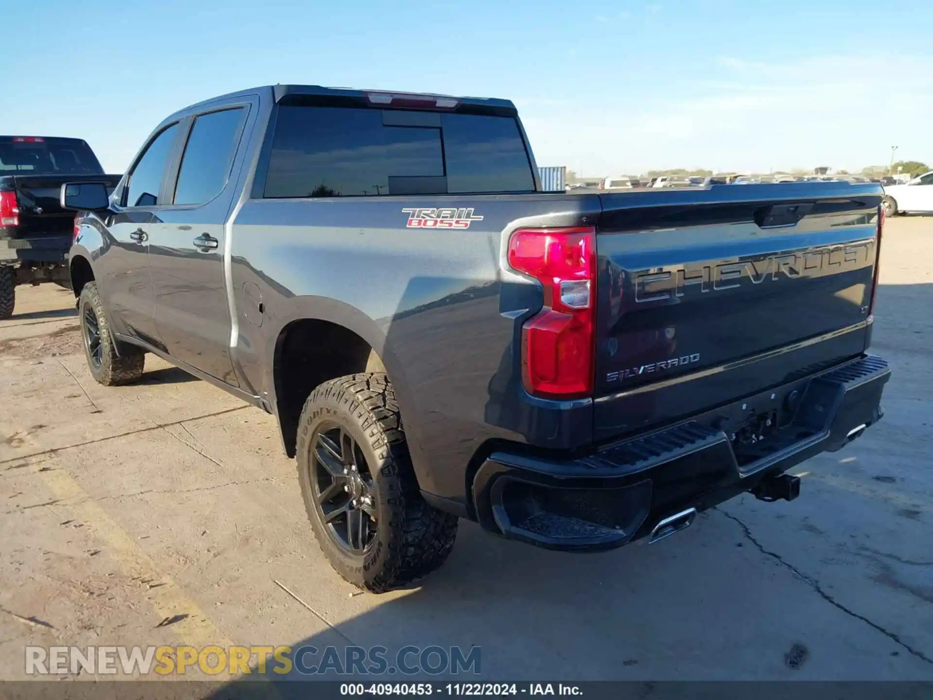 3 Photograph of a damaged car 1GCPYFED2MZ116887 CHEVROLET SILVERADO 1500 2021