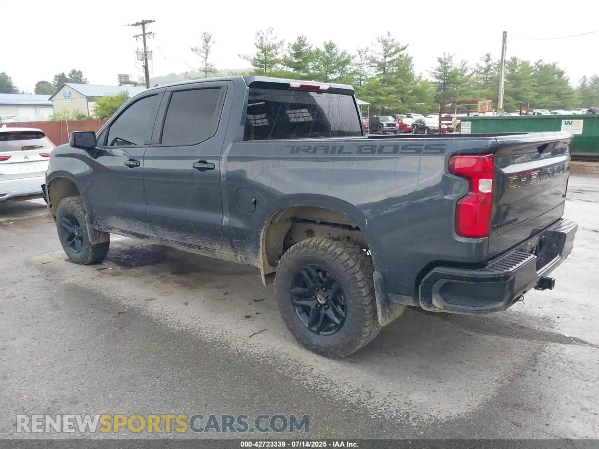 3 fotografías del automóvil dañado 1GCPYFED2MZ250749 CHEVROLET SILVERADO 1500 2021