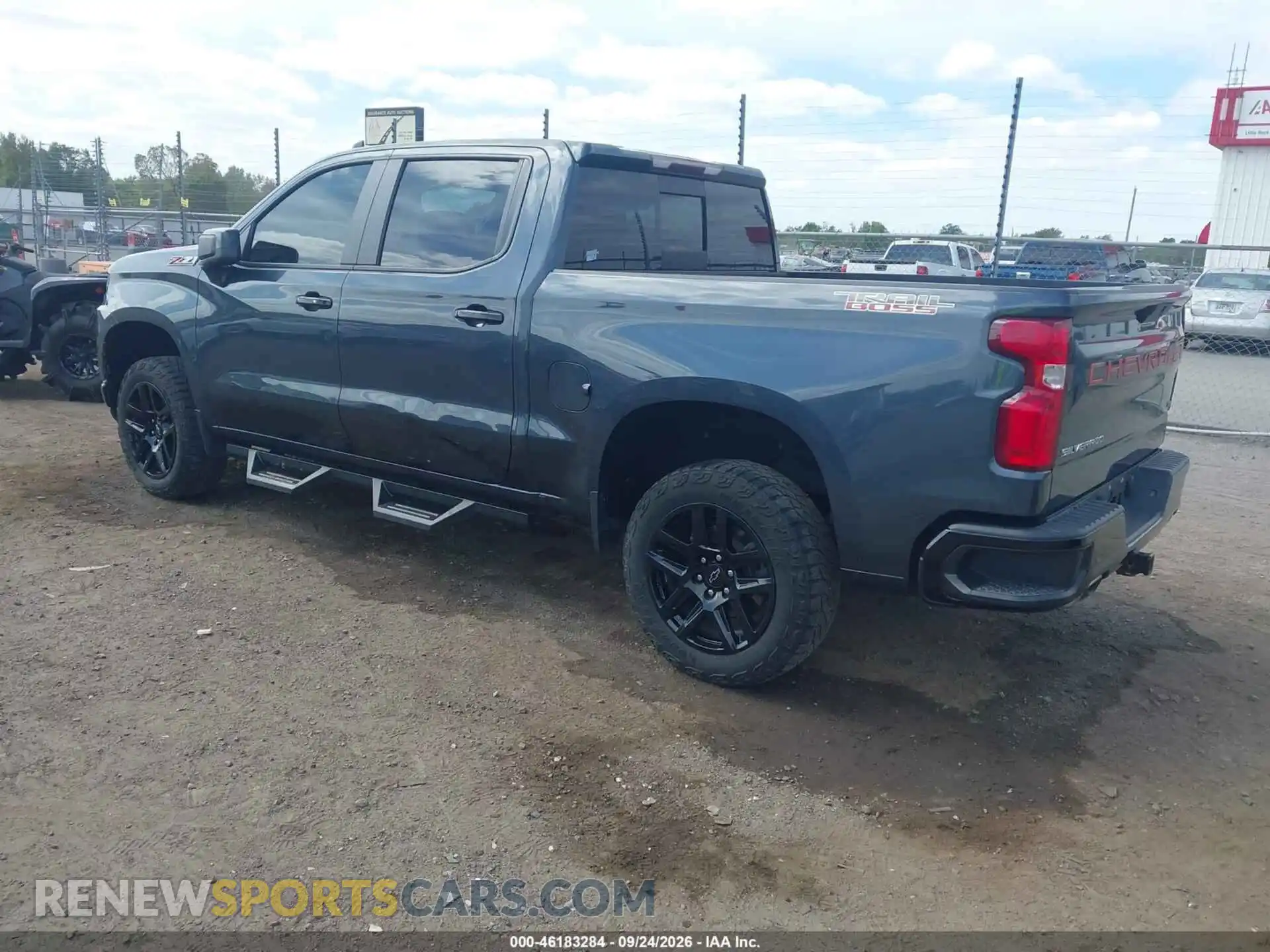 3 Photograph of a damaged car 1GCPYFED2MZ347899 CHEVROLET SILVERADO 1500 2021