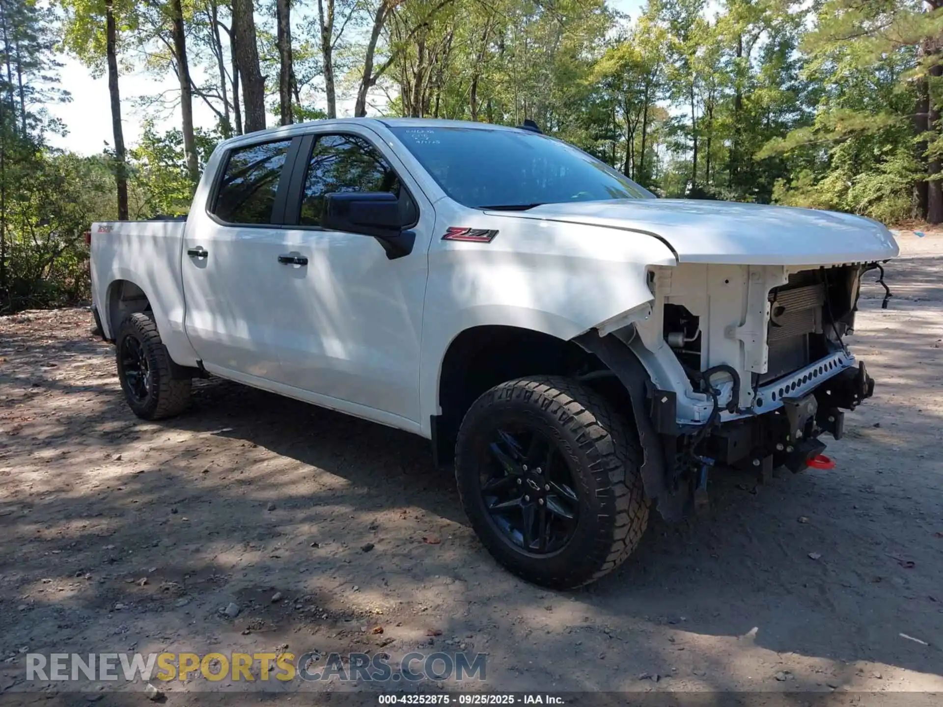 1 Photograph of a damaged car 1GCPYFED3MZ256253 CHEVROLET SILVERADO 1500 2021