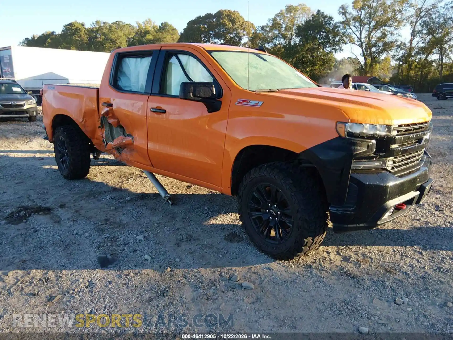 1 Фотография поврежденного автомобиля 1GCPYFED4MZ211385 CHEVROLET SILVERADO 1500 2021