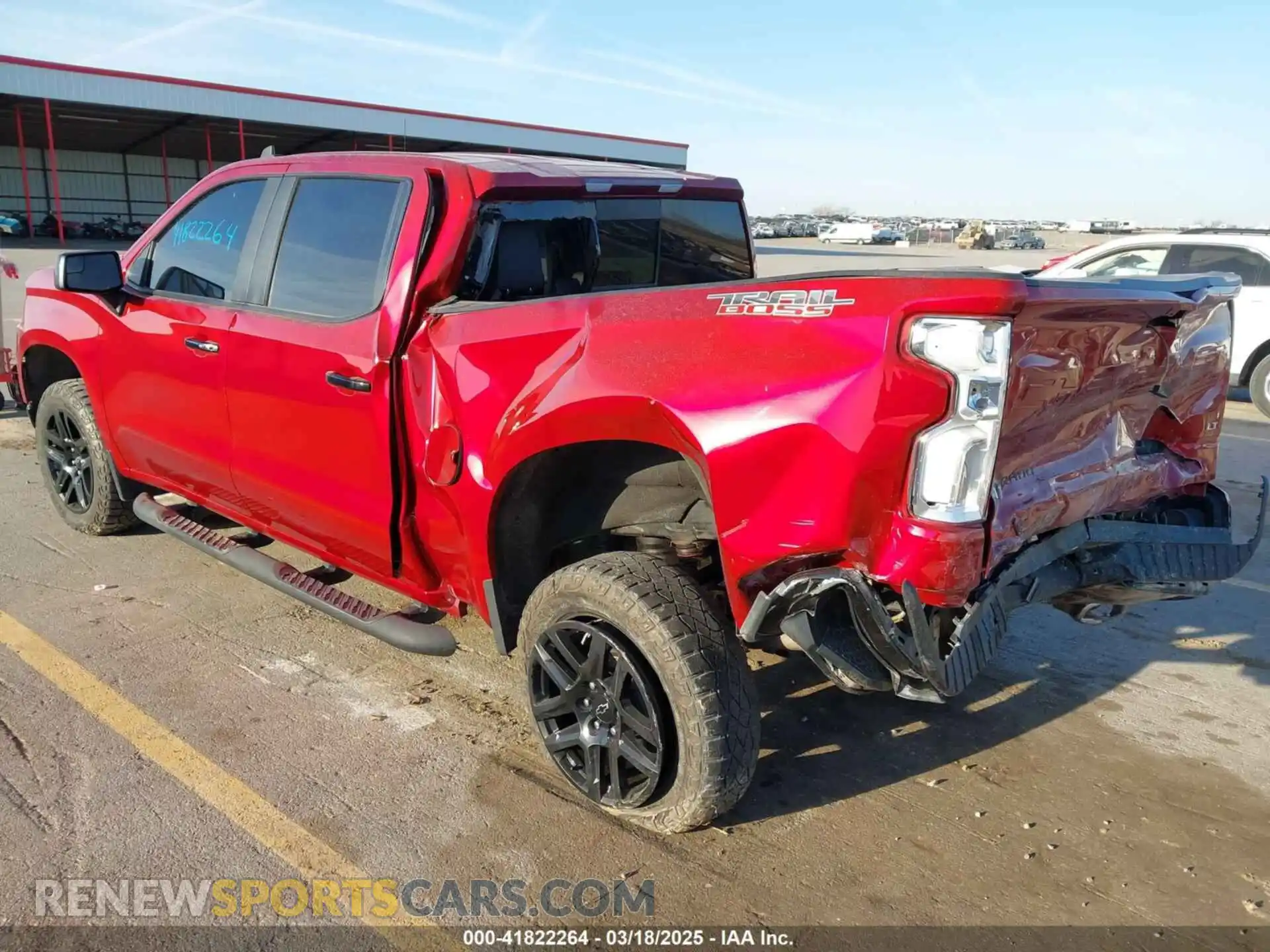 3 Фотография поврежденного автомобиля 1GCPYFED5MZ356872 CHEVROLET SILVERADO 1500 2021